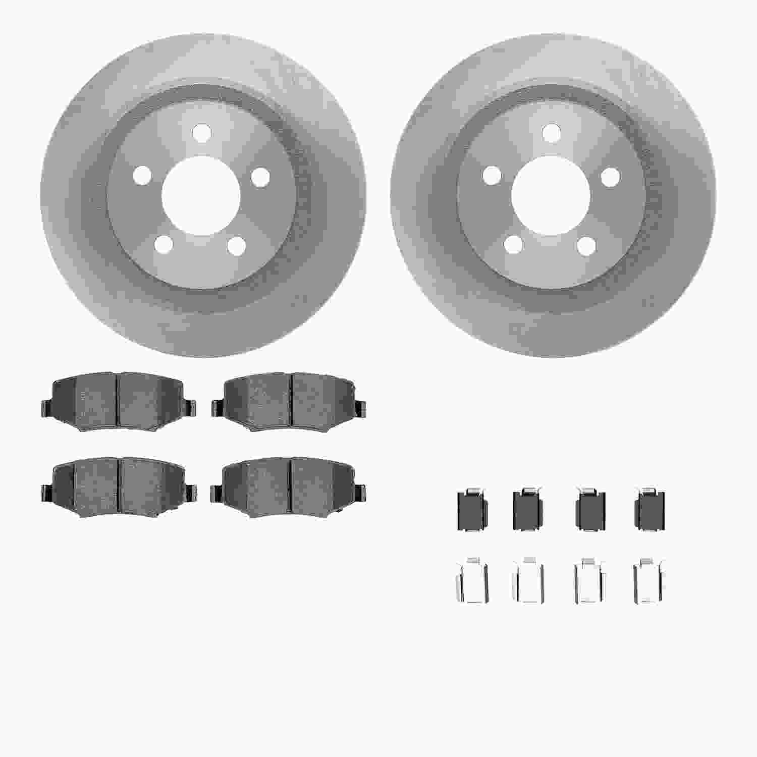 Dynamic Friction Company Disc Brake Kit 6512-42147