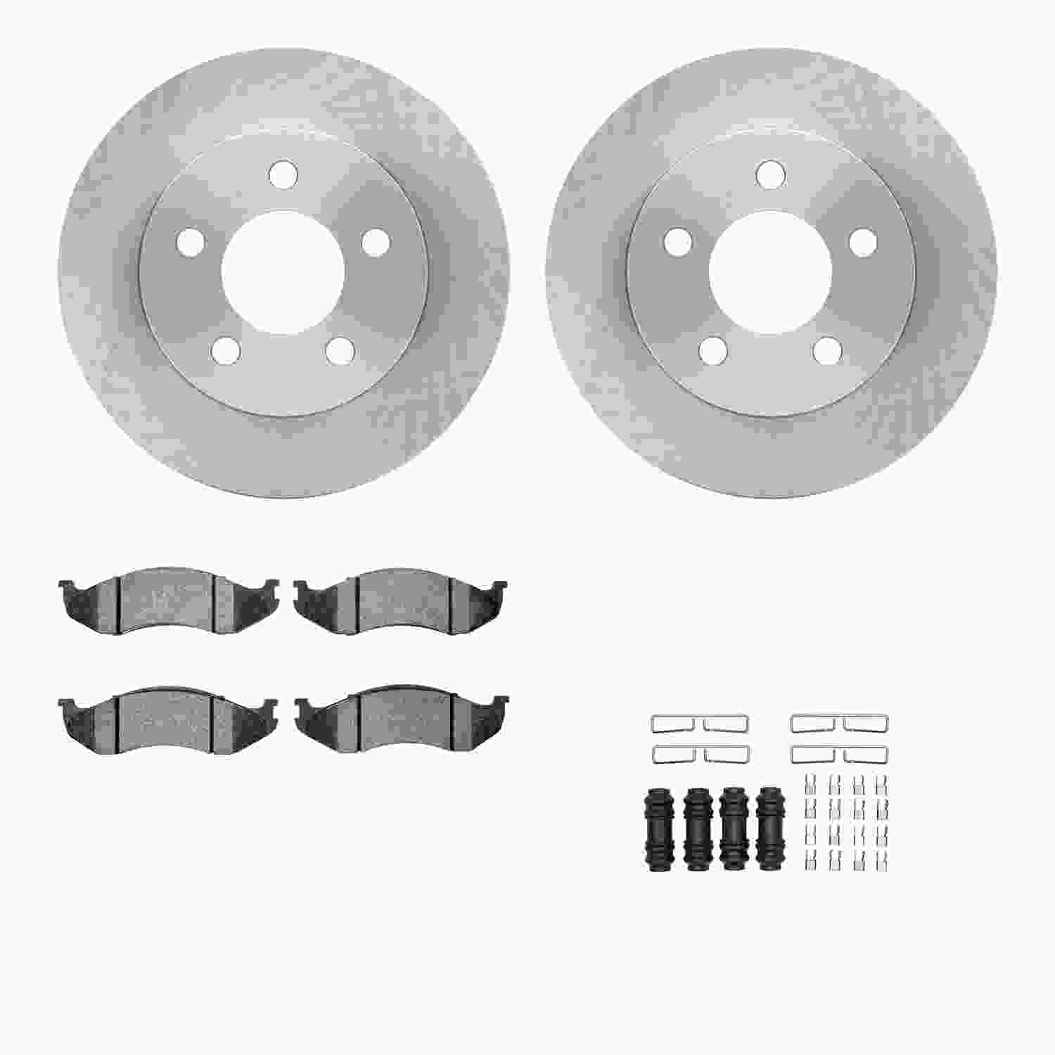 Dynamic Friction Company Disc Brake Kit 6512-42163