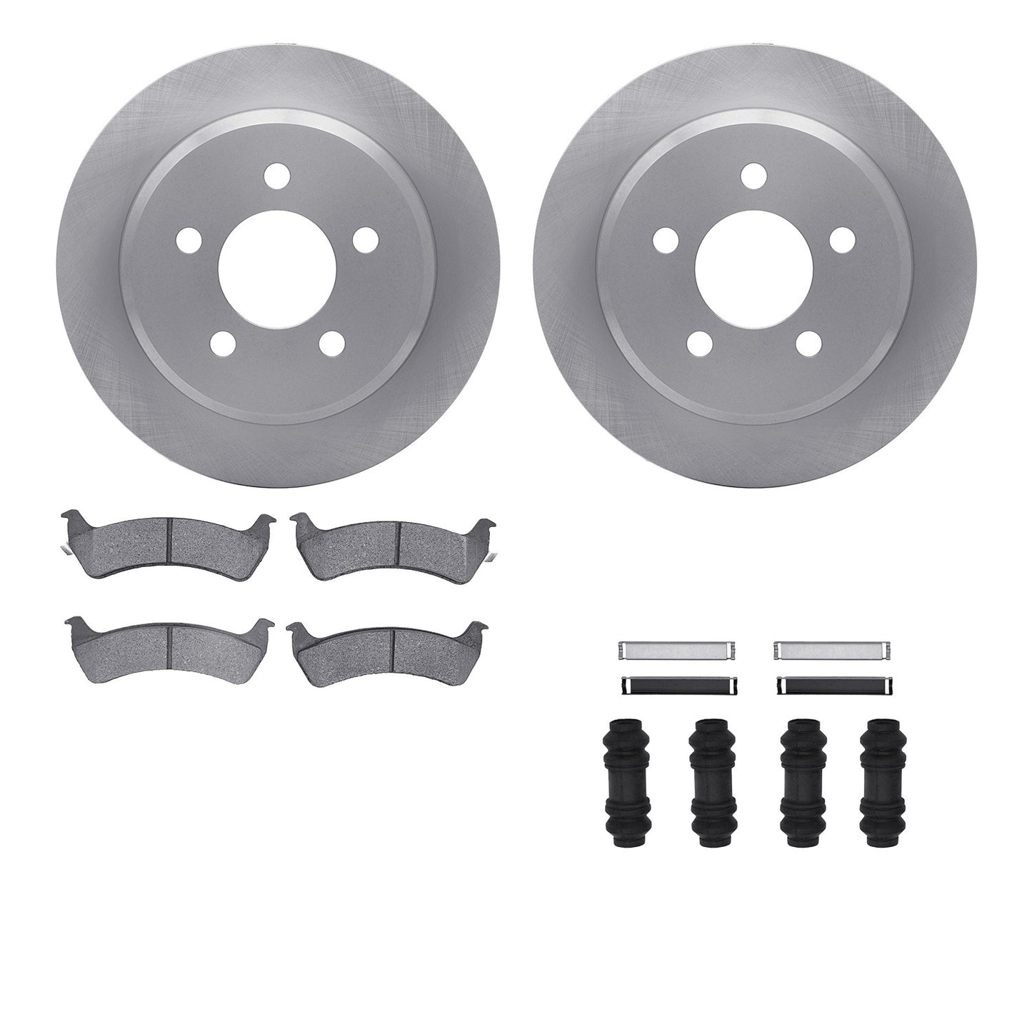 Dynamic Friction Company Disc Brake Kit 6512-42168
