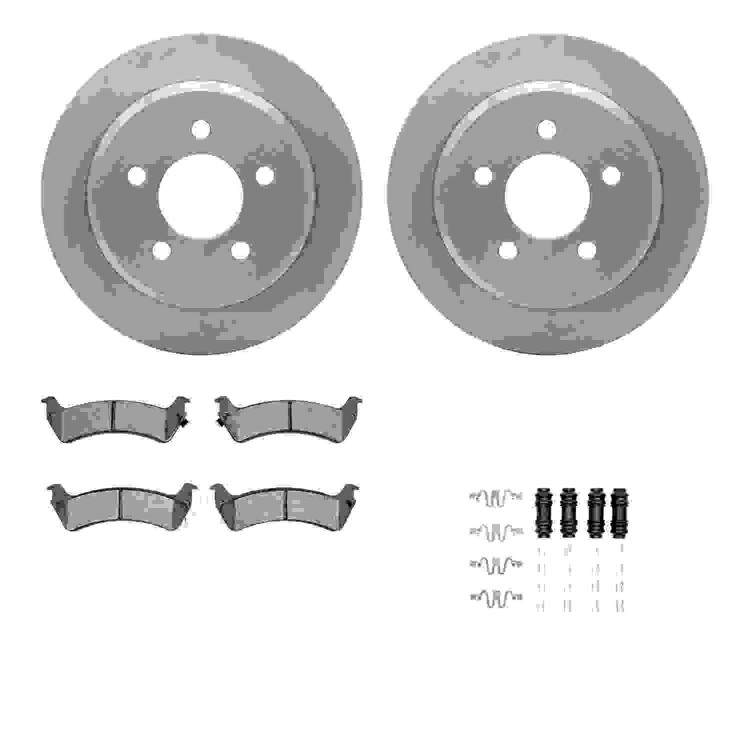 Dynamic Friction Company Disc Brake Kit 6512-42170