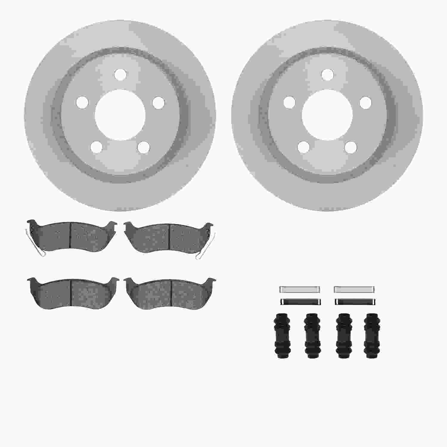 Dynamic Friction Company Disc Brake Kit 6512-42195