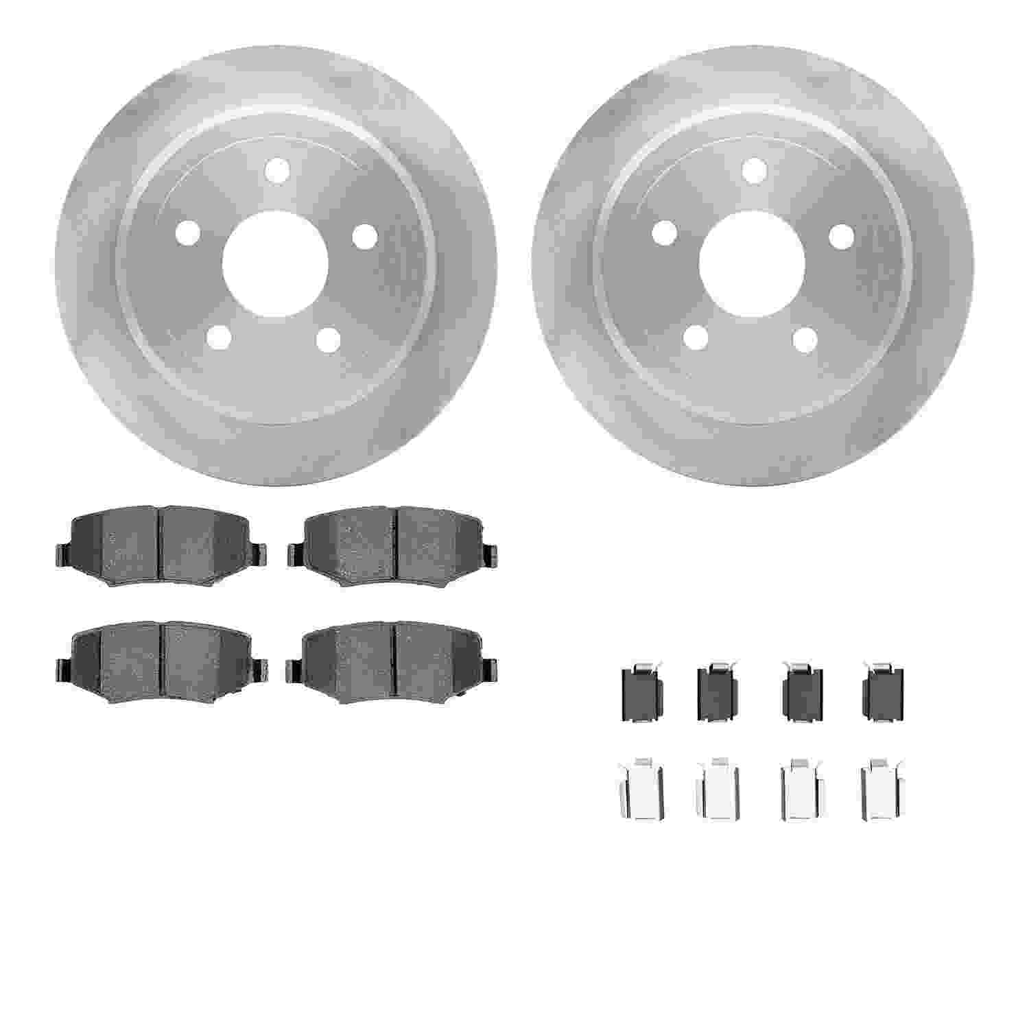 Dynamic Friction Company Disc Brake Kit 6512-42198