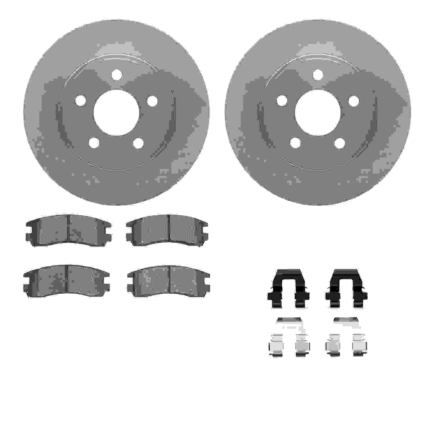 Dynamic Friction Company Disc Brake Kit 6512-45082