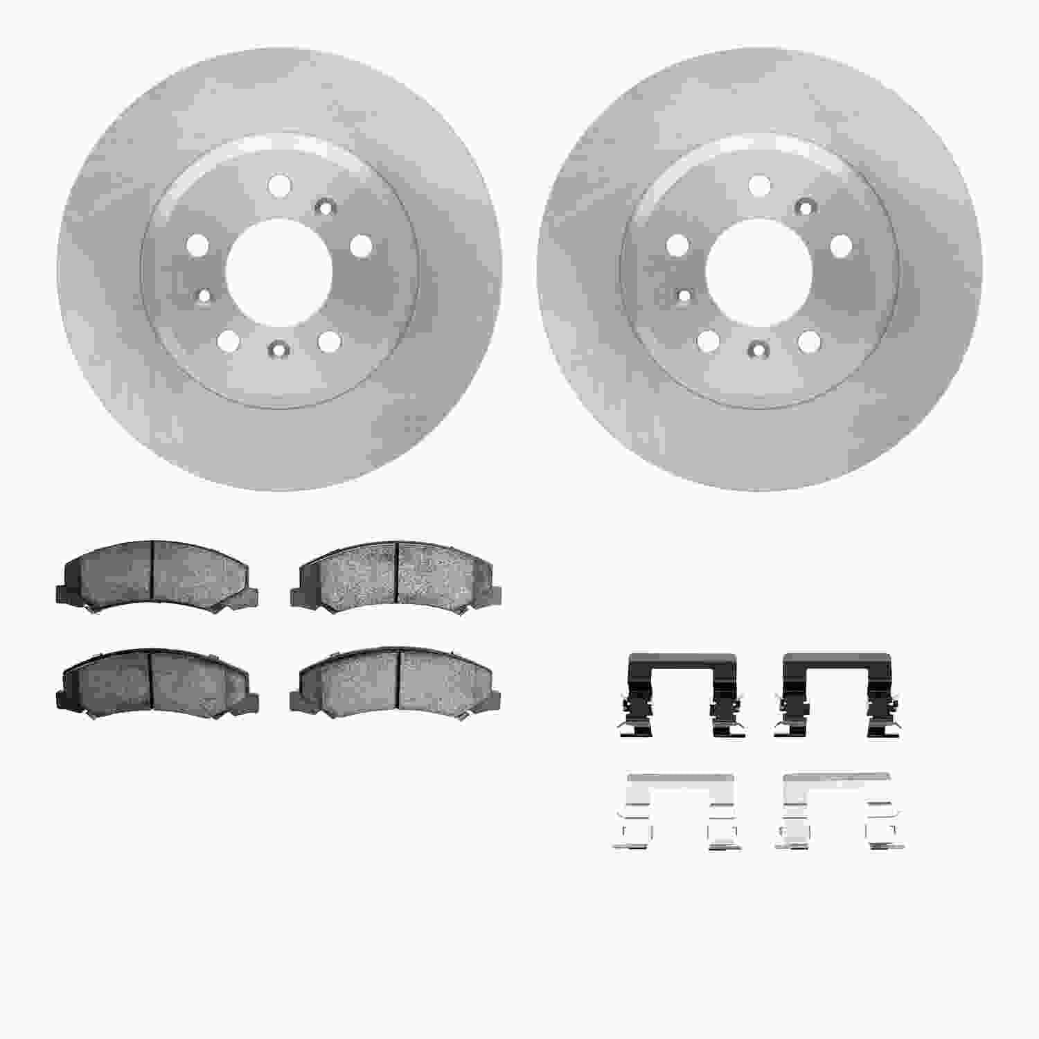 Dynamic Friction Company Disc Brake Kit 6512-45092