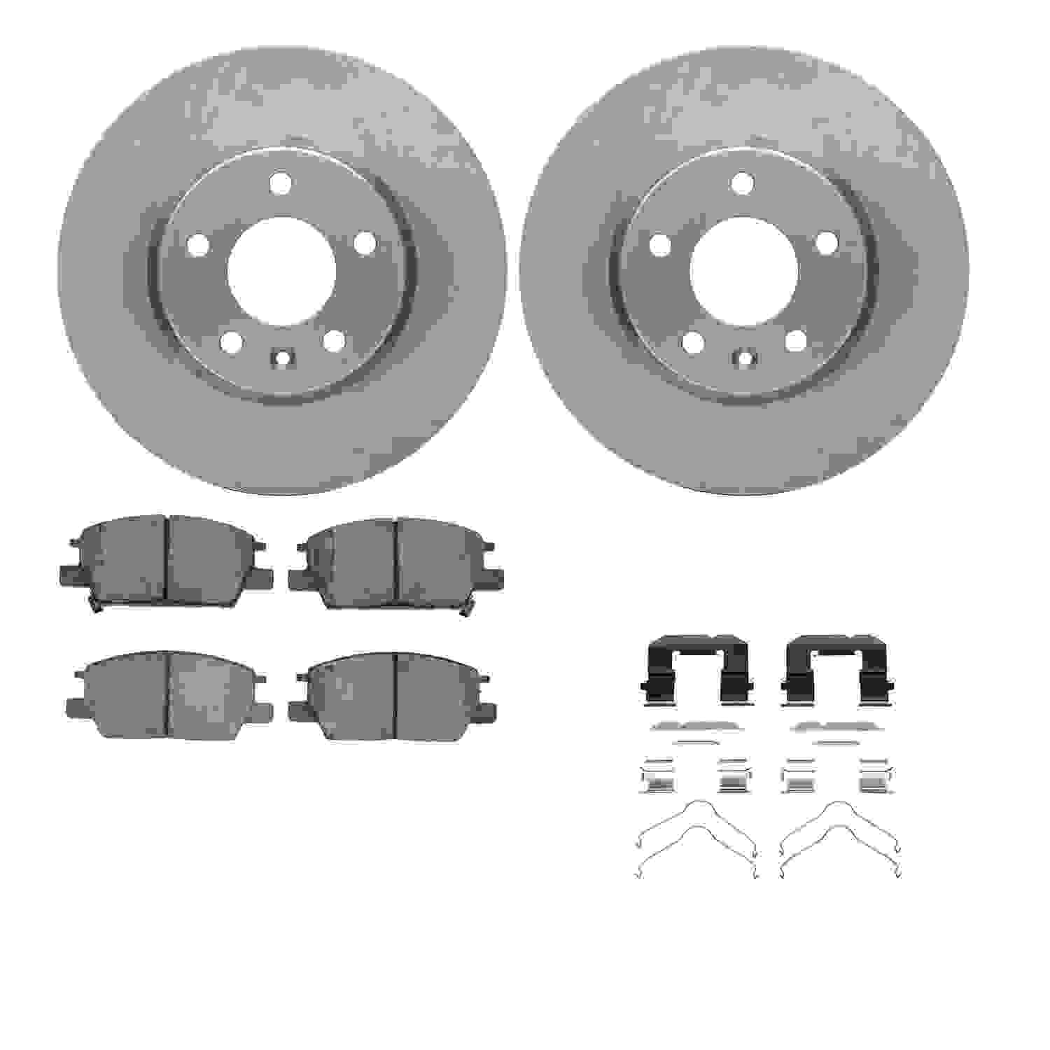 Dynamic Friction Company Disc Brake Kit 6512-45173