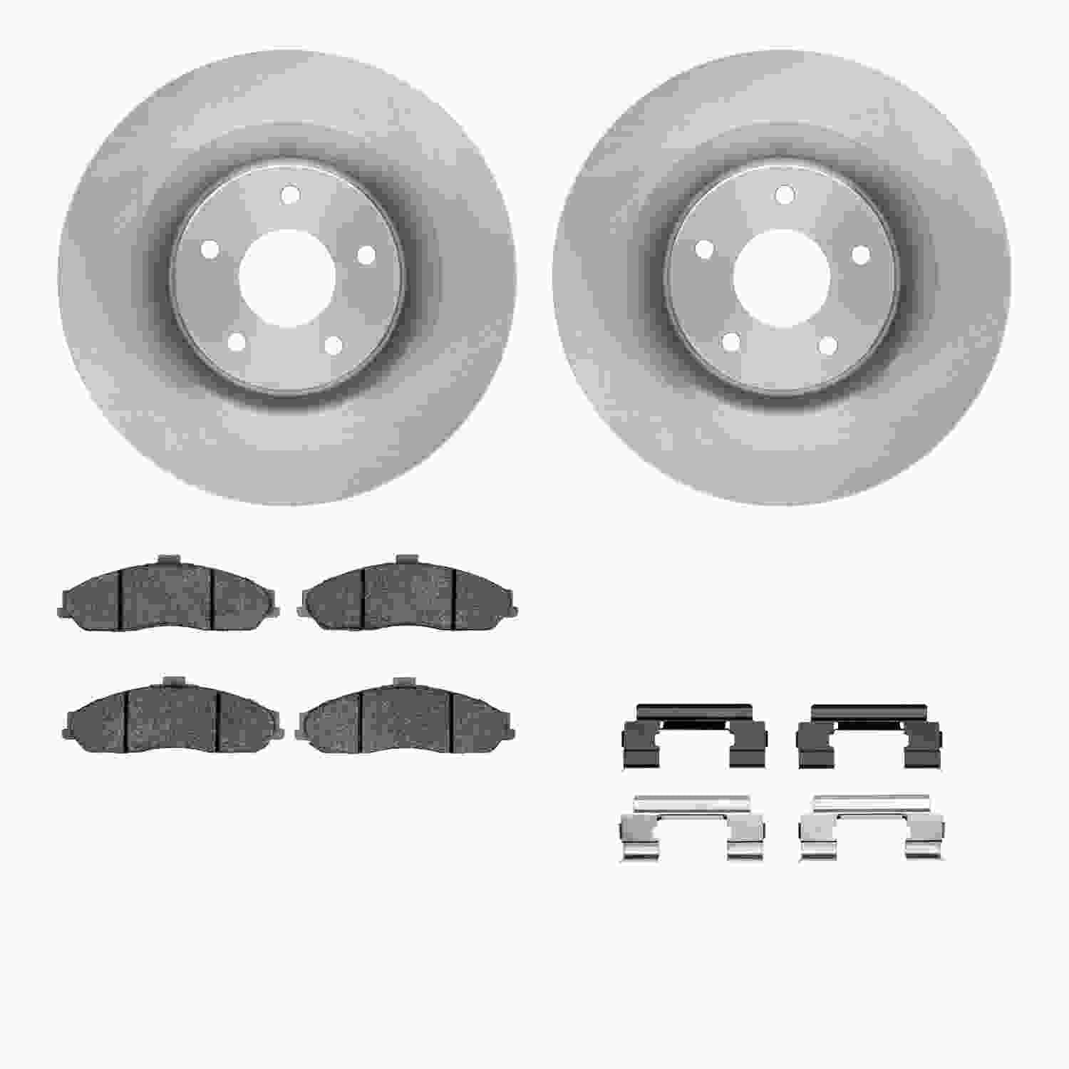 Dynamic Friction Company Disc Brake Kit 6512-46167