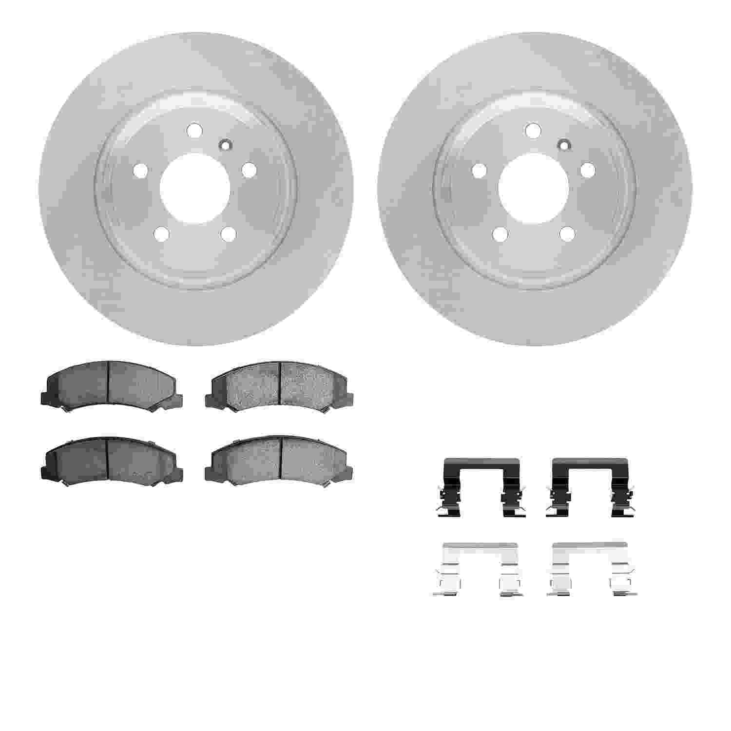 Dynamic Friction Company Disc Brake Kit 6512-46181