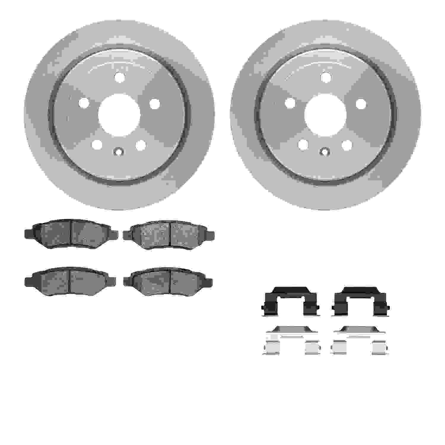 Dynamic Friction Company Disc Brake Kit 6512-46193