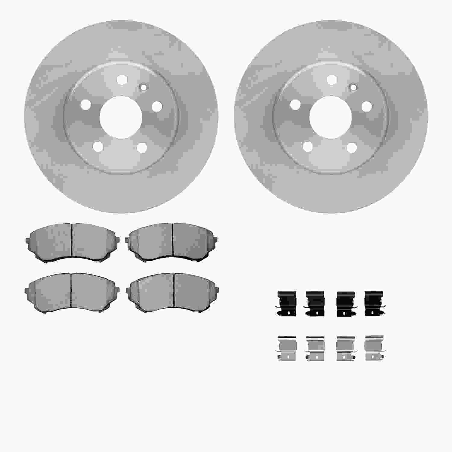 Dynamic Friction Company Disc Brake Kit 6512-46199