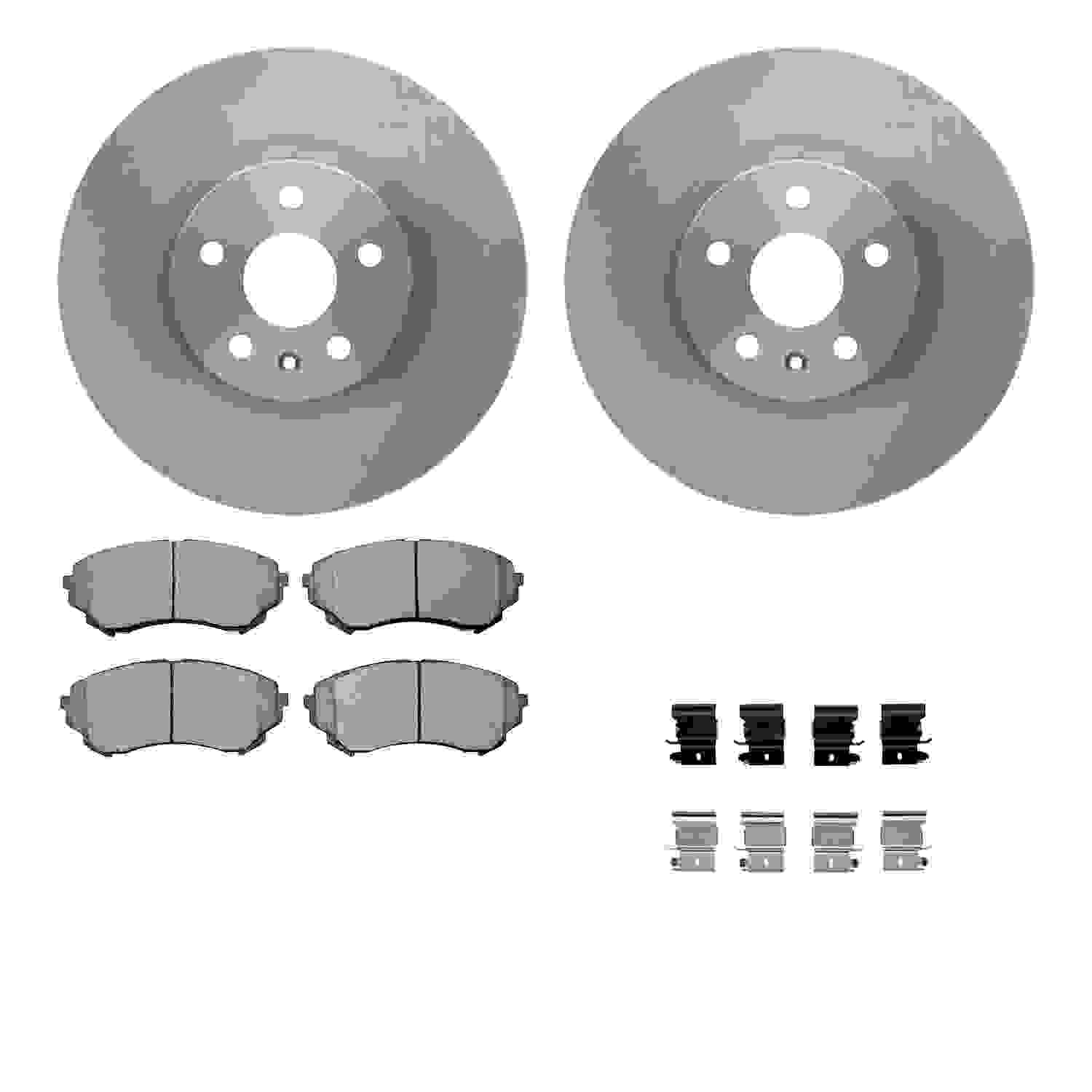 Dynamic Friction Company Disc Brake Kit 6512-46208