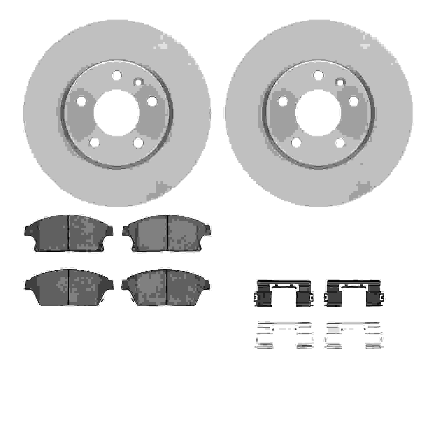 Dynamic Friction Company Disc Brake Kit 6512-46231