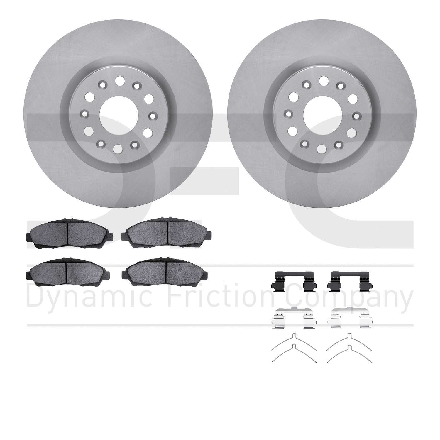 Dynamic Friction Company Disc Brake Kit 6512-46334