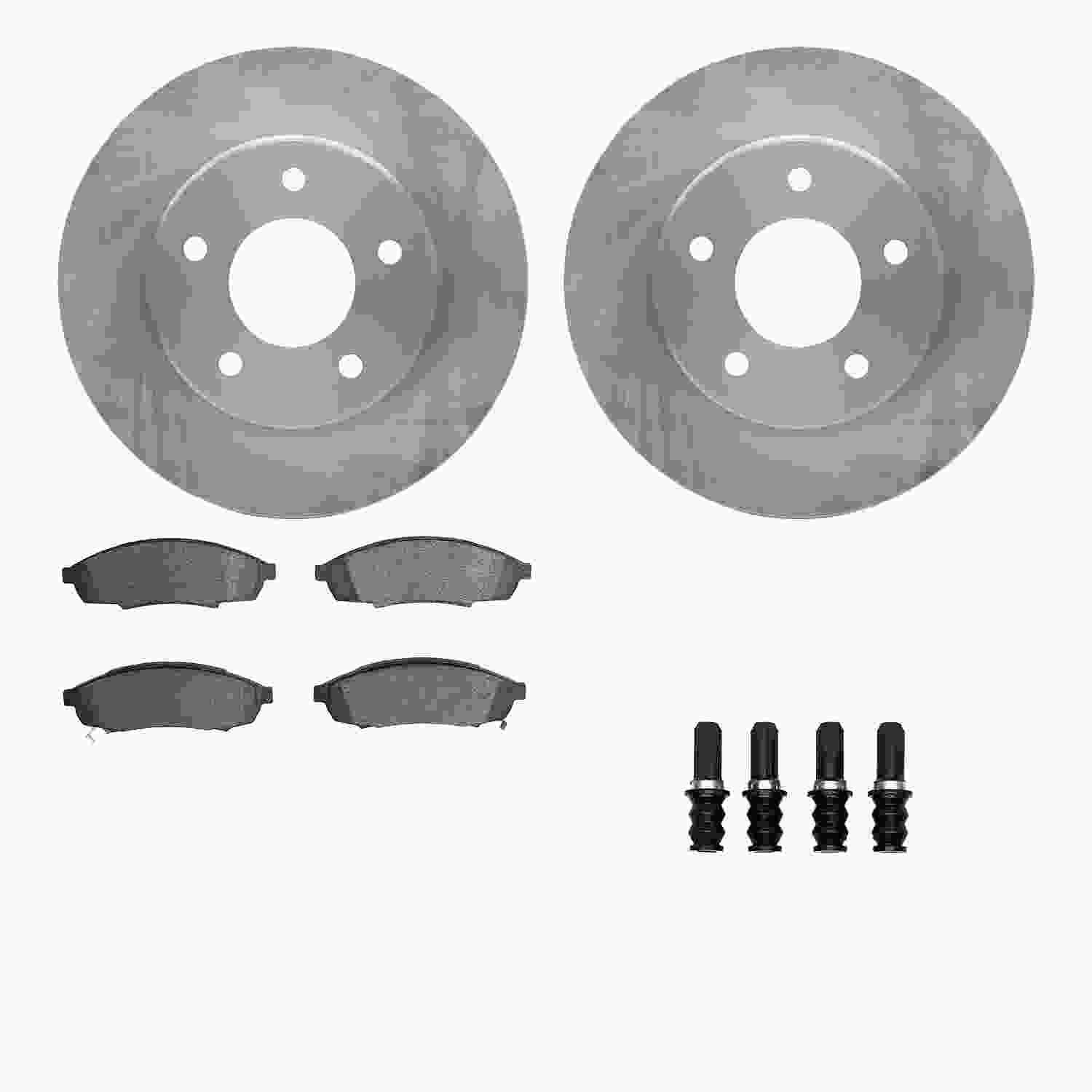 Dynamic Friction Company Disc Brake Kit 6512-47070