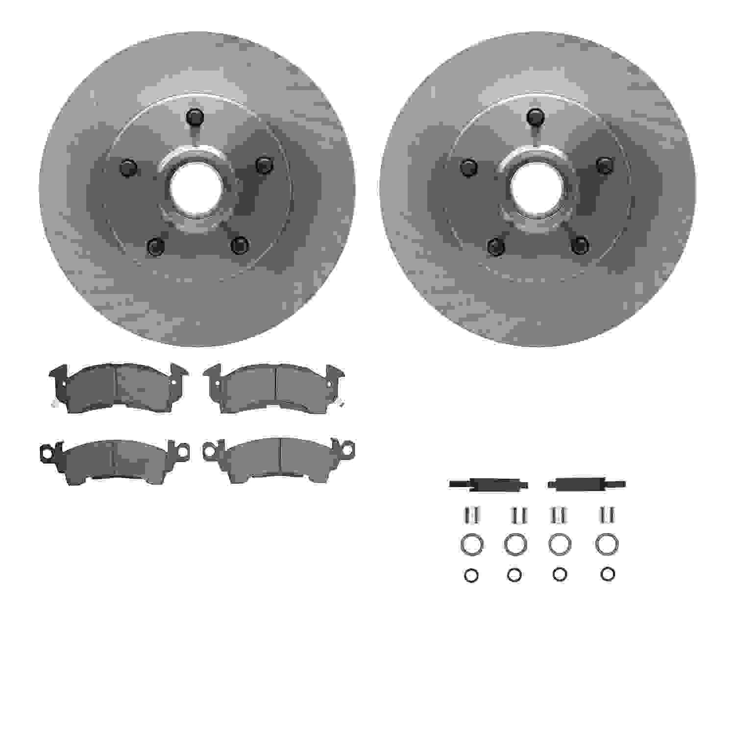 Dynamic Friction Company Disc Brake Kit 6512-47119