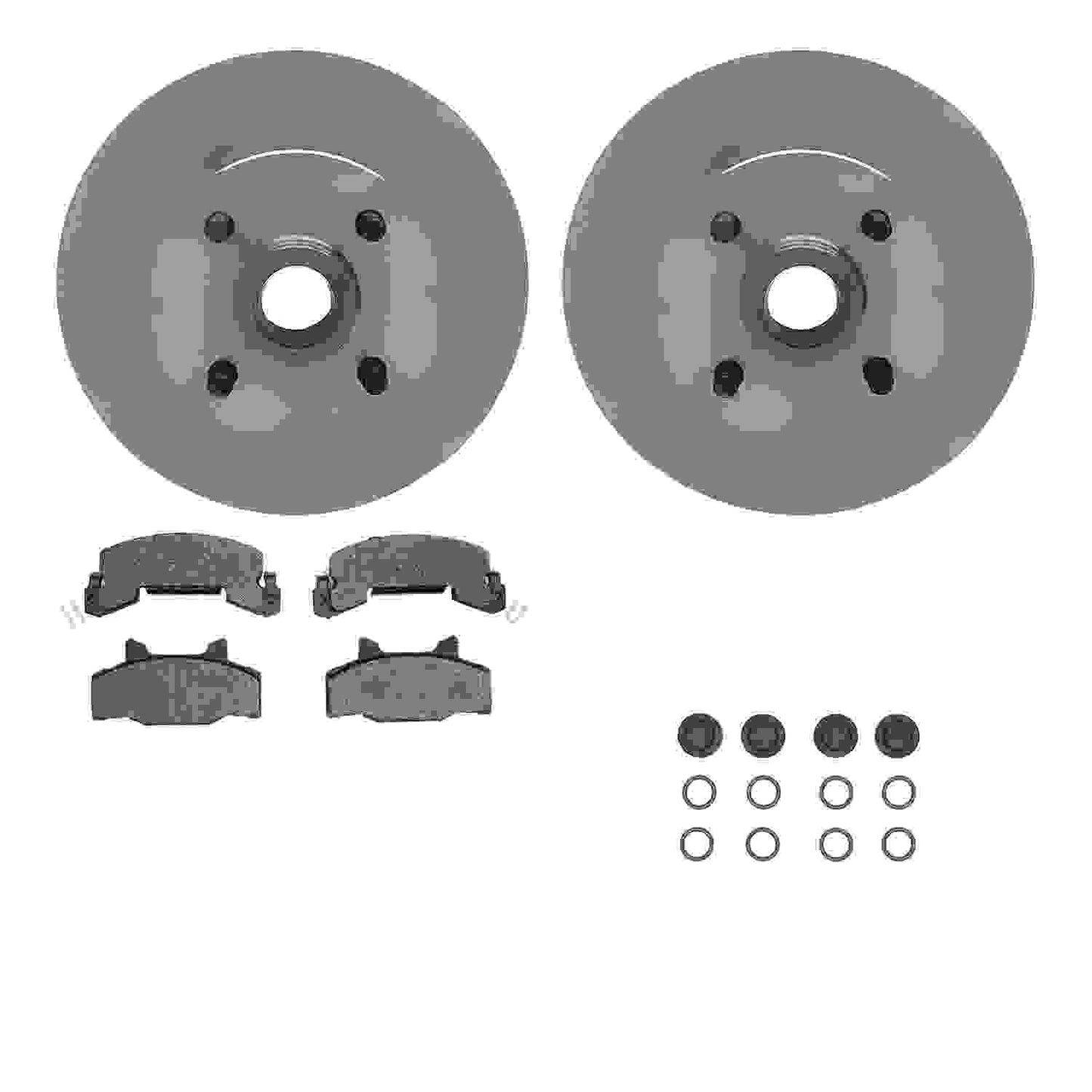 Dynamic Friction Company Disc Brake Kit 6512-47129