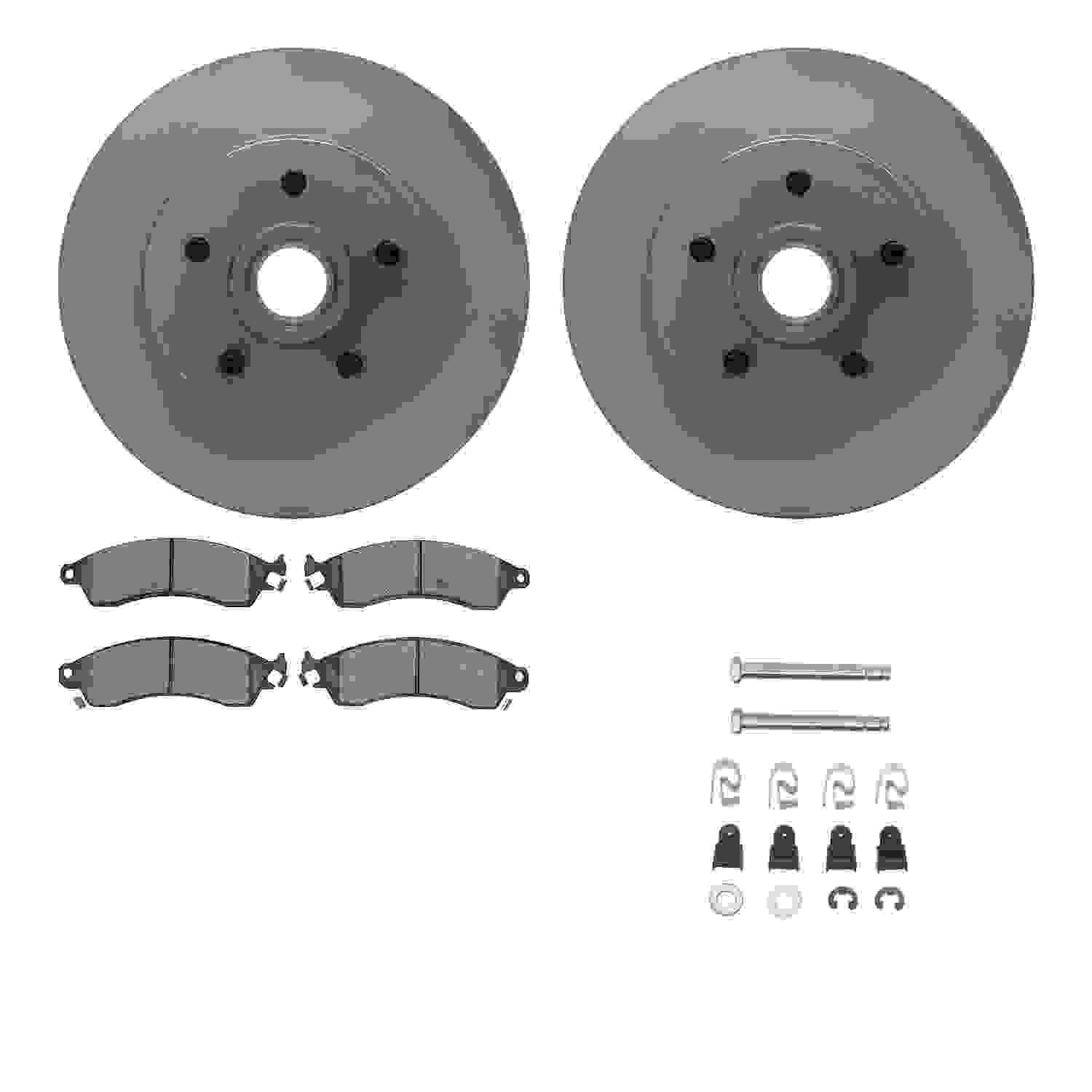 Dynamic Friction Company Disc Brake Kit 6512-47159
