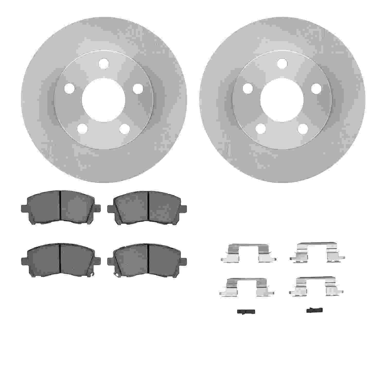 Dynamic Friction Company Disc Brake Kit 6512-47176