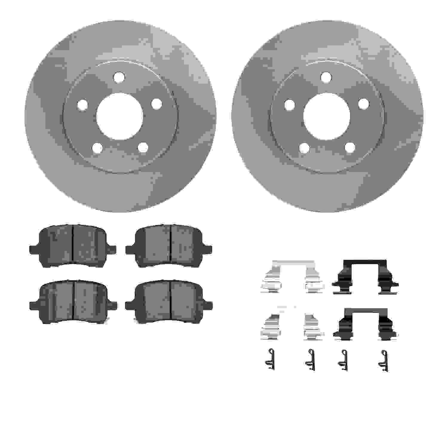 Dynamic Friction Company Disc Brake Kit 6512-47179