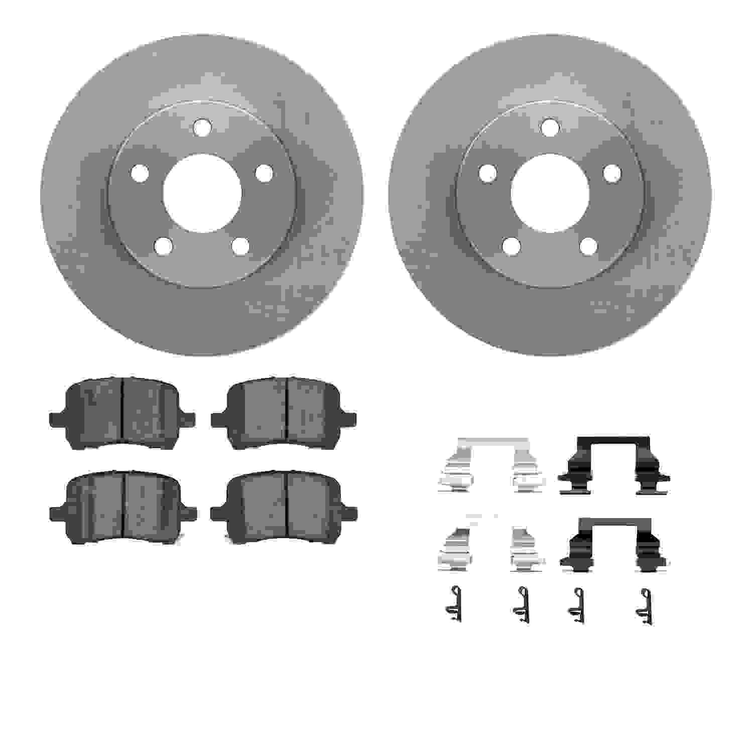 Dynamic Friction Company Disc Brake Kit 6512-47185