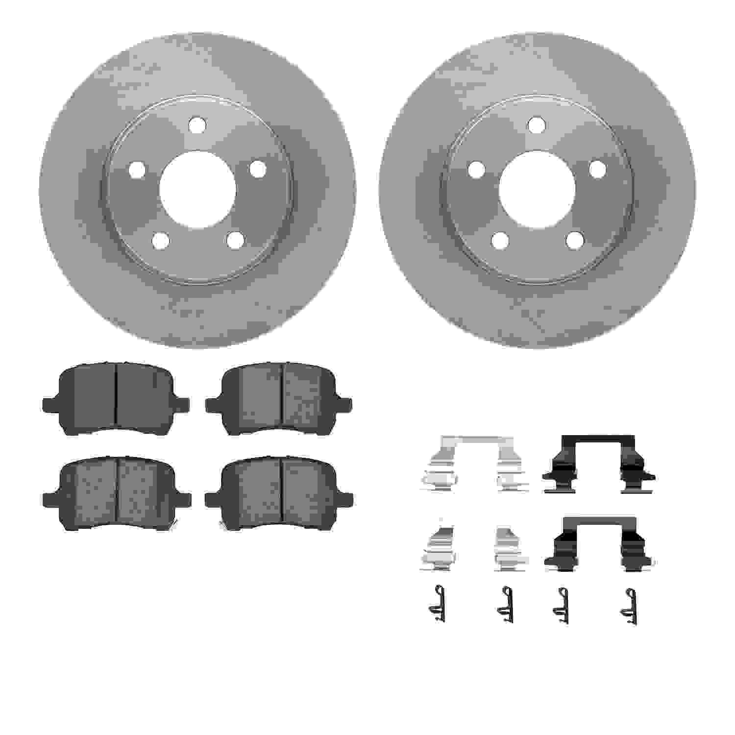 Dynamic Friction Company Disc Brake Kit 6512-47200