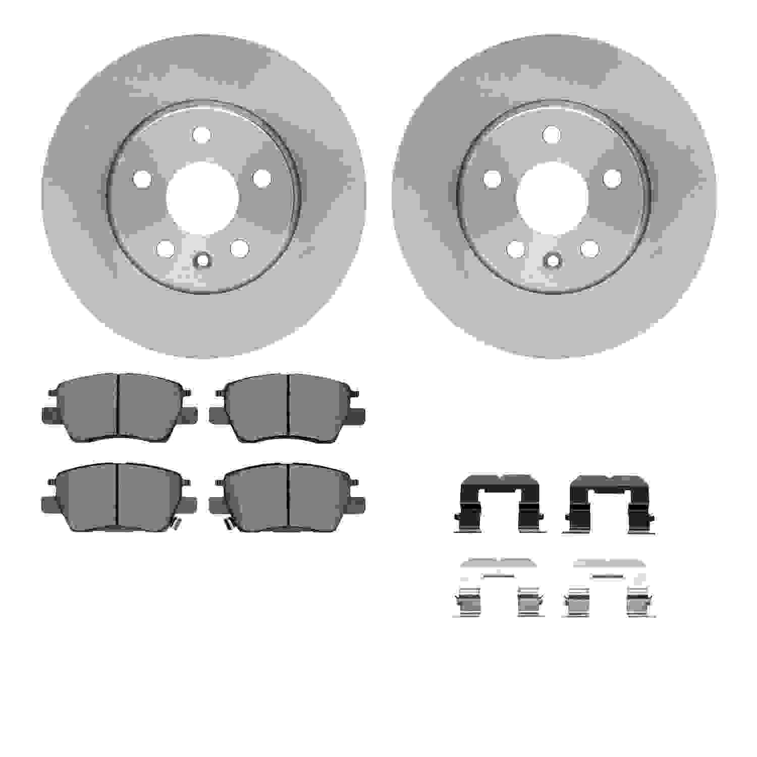 Dynamic Friction Company Disc Brake Kit 6512-47226