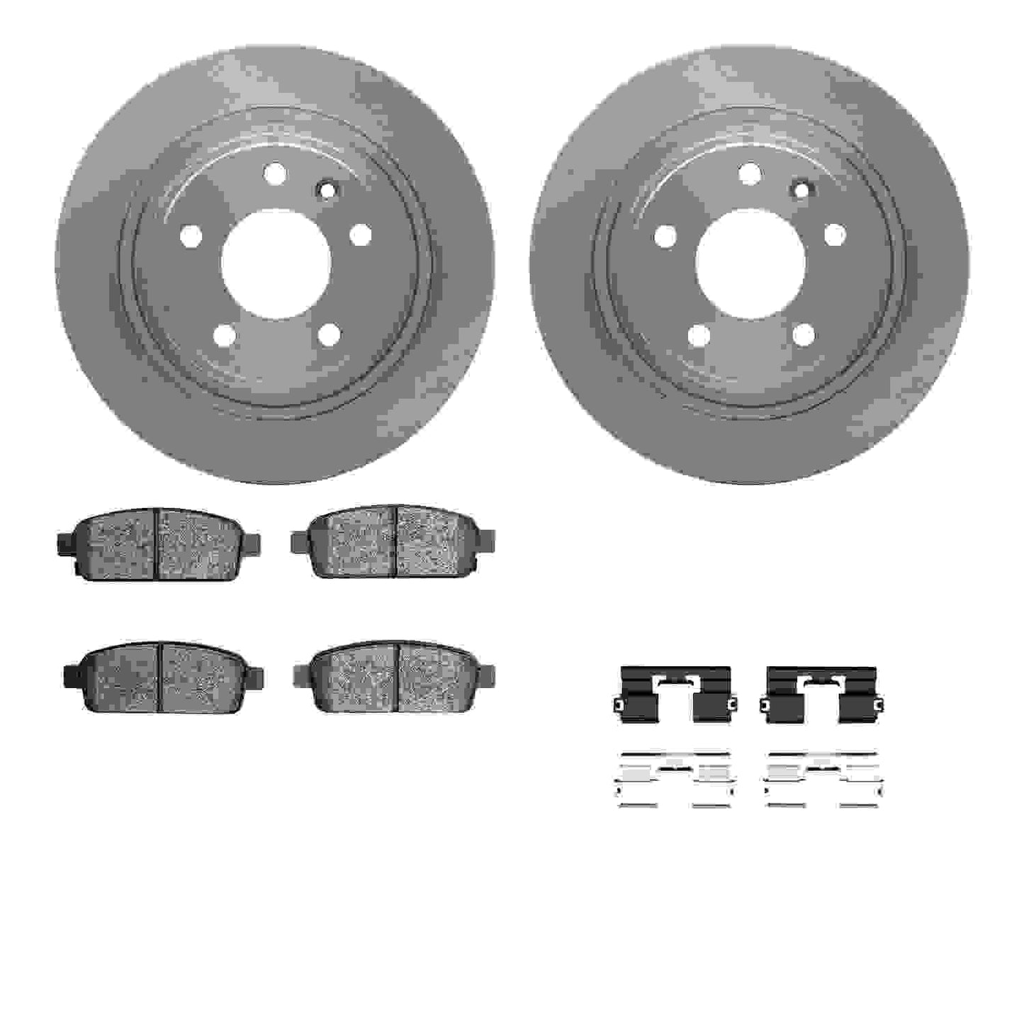 Dynamic Friction Company Disc Brake Kit 6512-47231