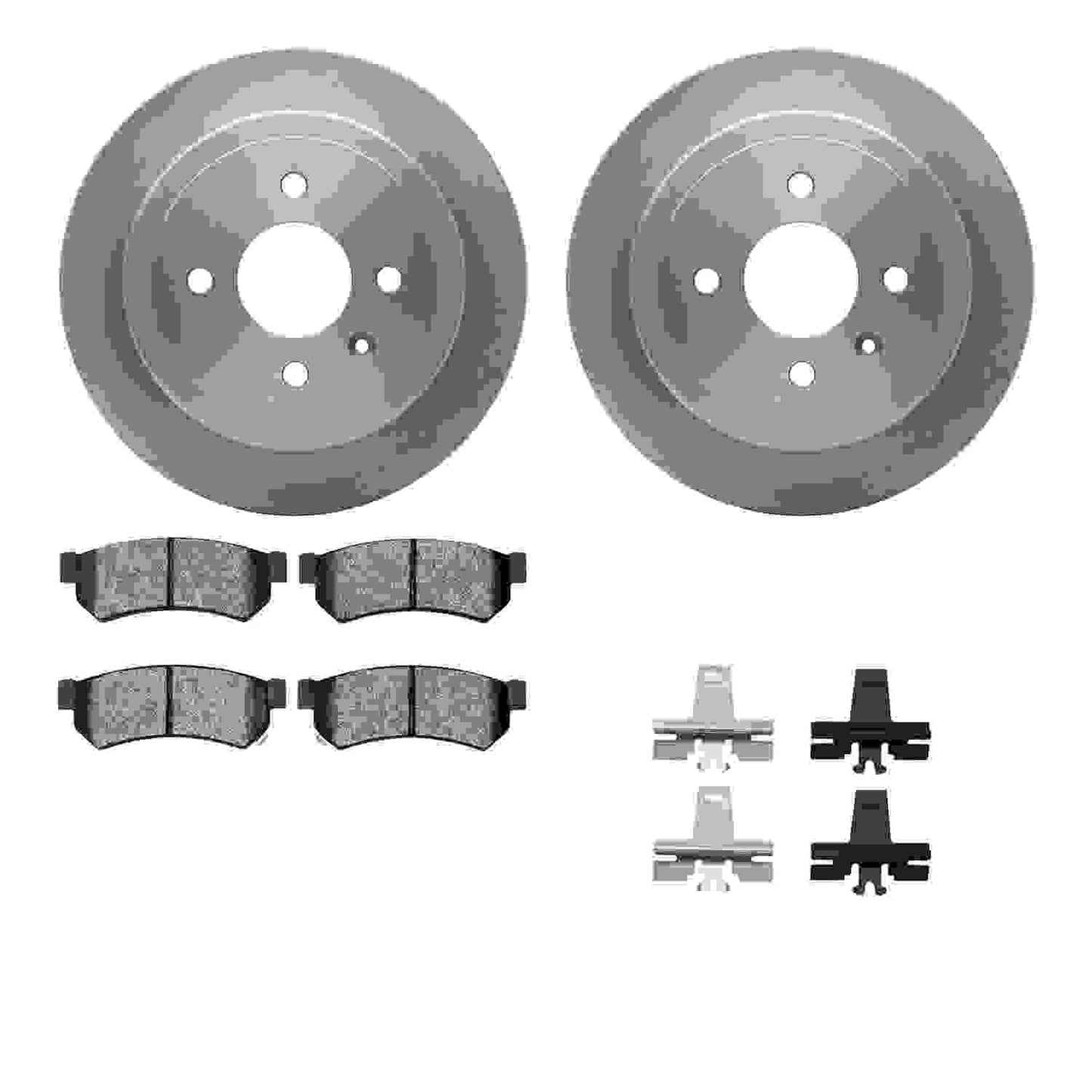 Dynamic Friction Company Disc Brake Kit 6512-47238