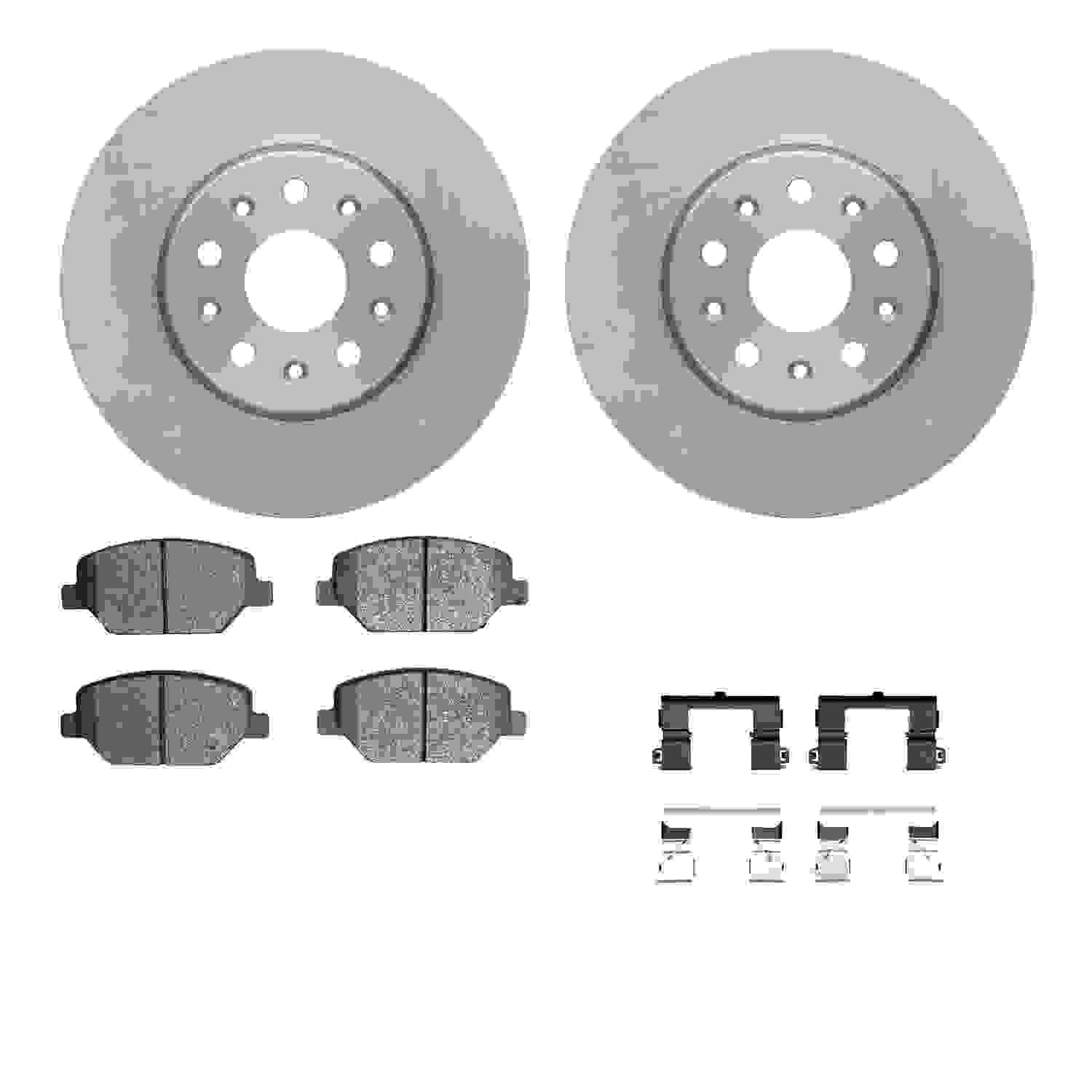 Dynamic Friction Company Disc Brake Kit 6512-47259