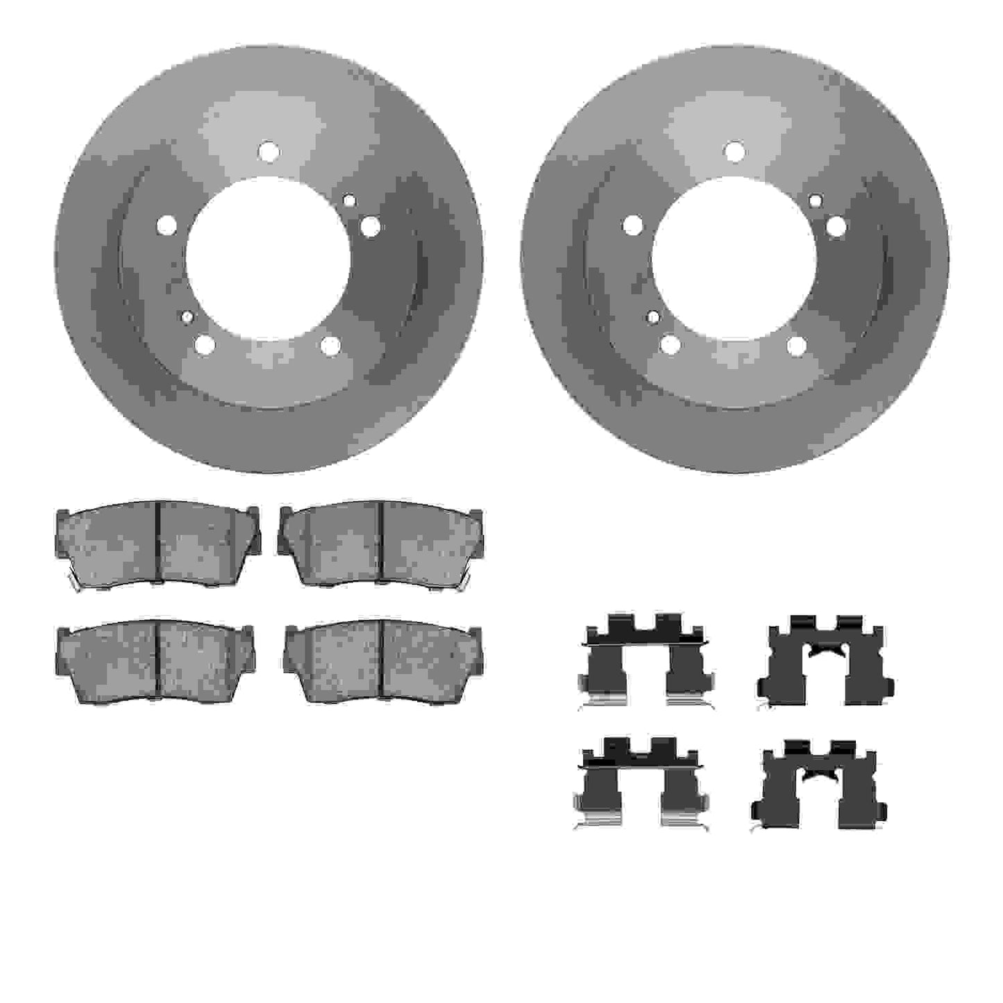 Dynamic Friction Company Disc Brake Kit 6512-47265