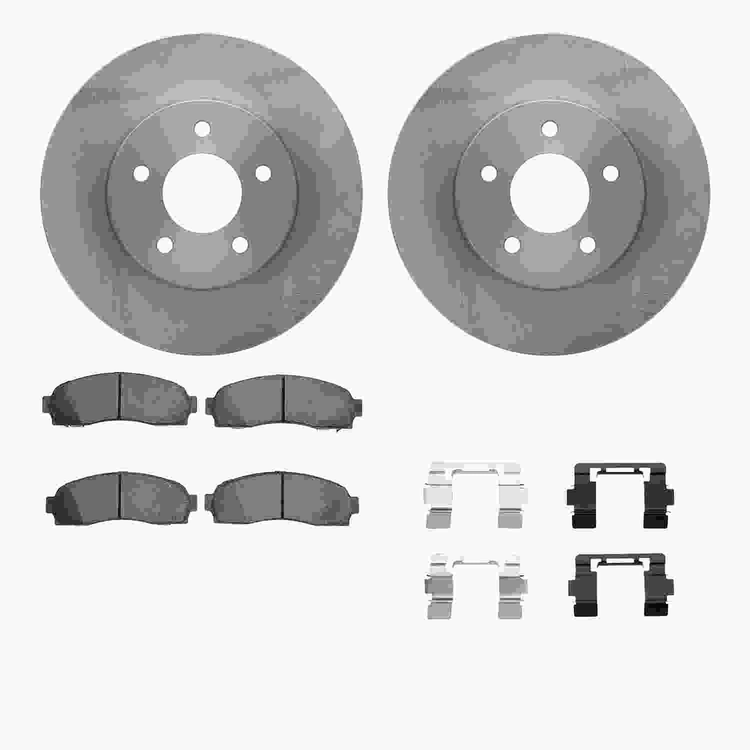 Dynamic Friction Company Disc Brake Kit 6512-47293