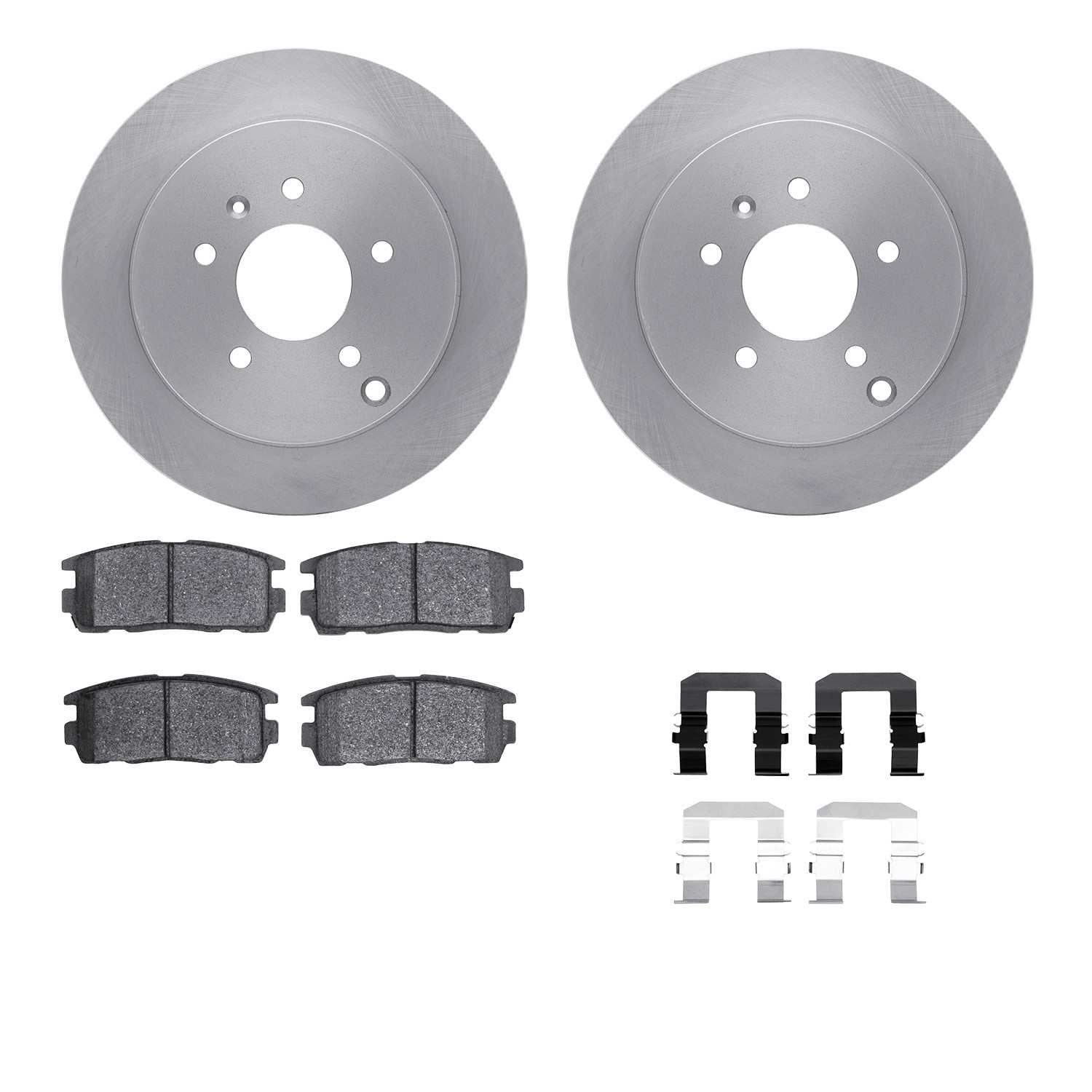 Dynamic Friction Company Disc Brake Kit 6512-47310