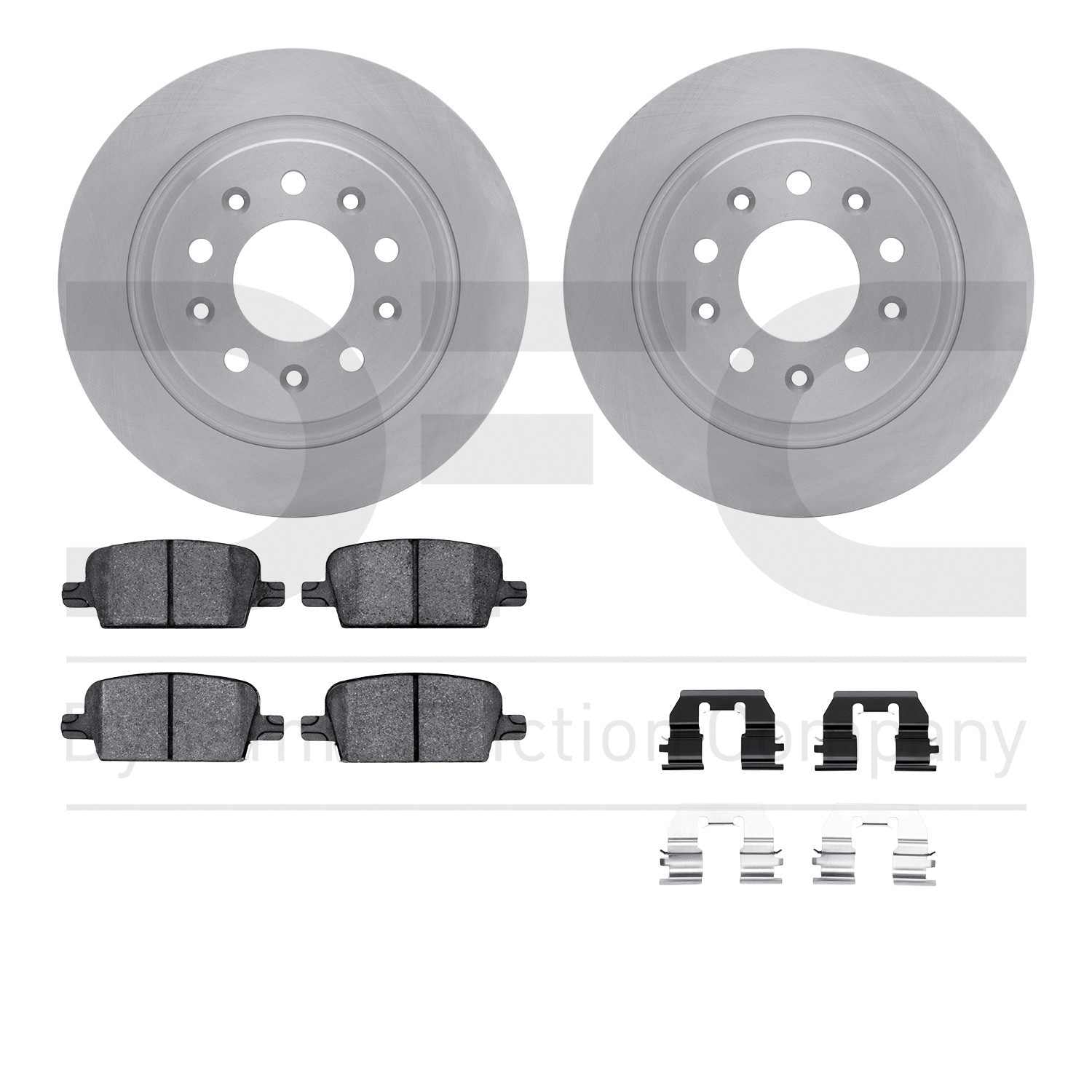 Dynamic Friction Company Disc Brake Kit 6512-47329