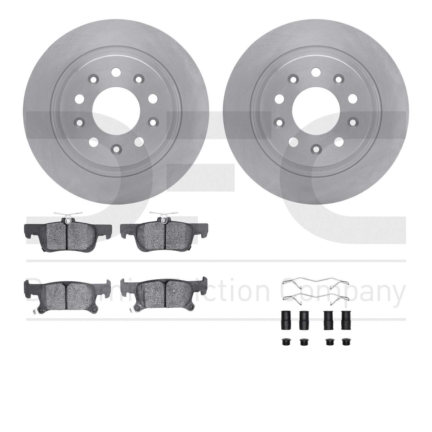 Dynamic Friction Company Disc Brake Kit 6512-47330