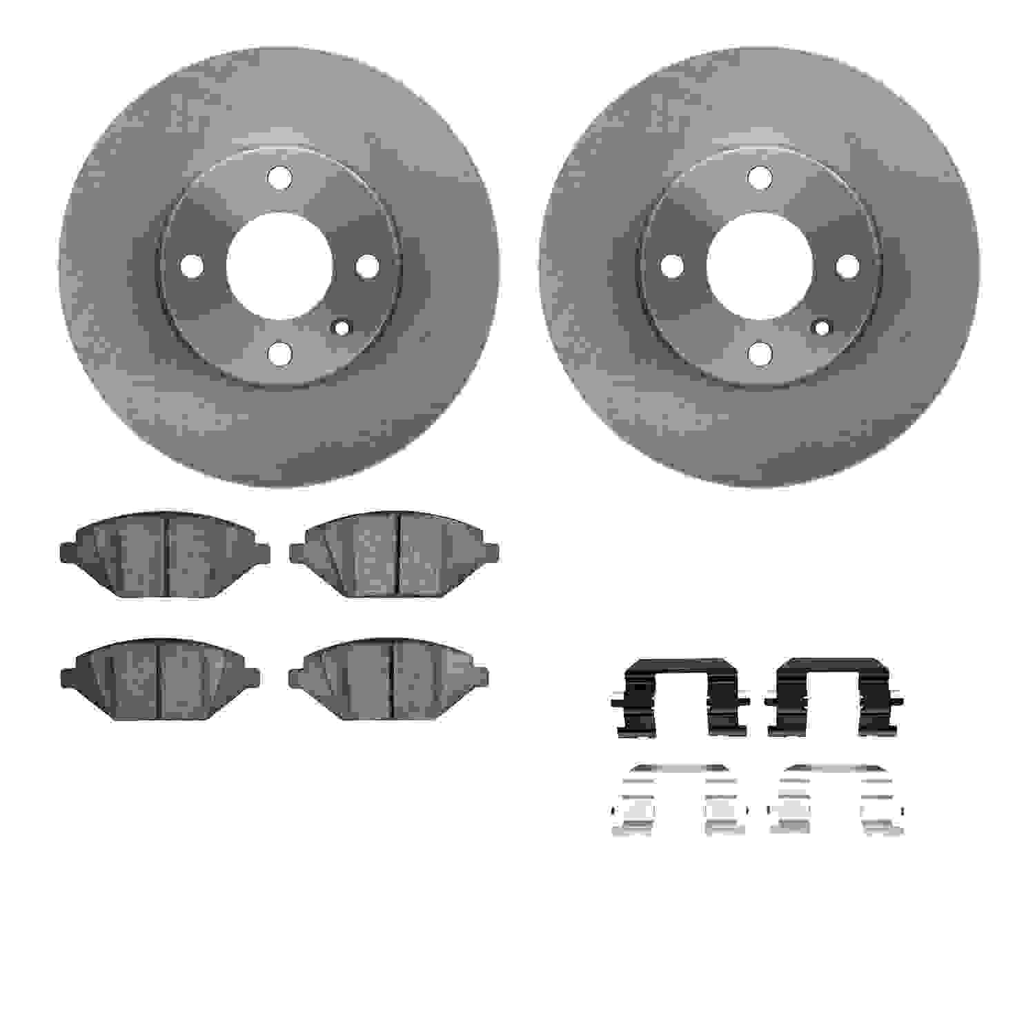 Dynamic Friction Company Disc Brake Kit 6512-47337