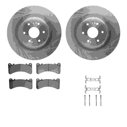 Dynamic Friction Company Disc Brake Kit 6512-47342
