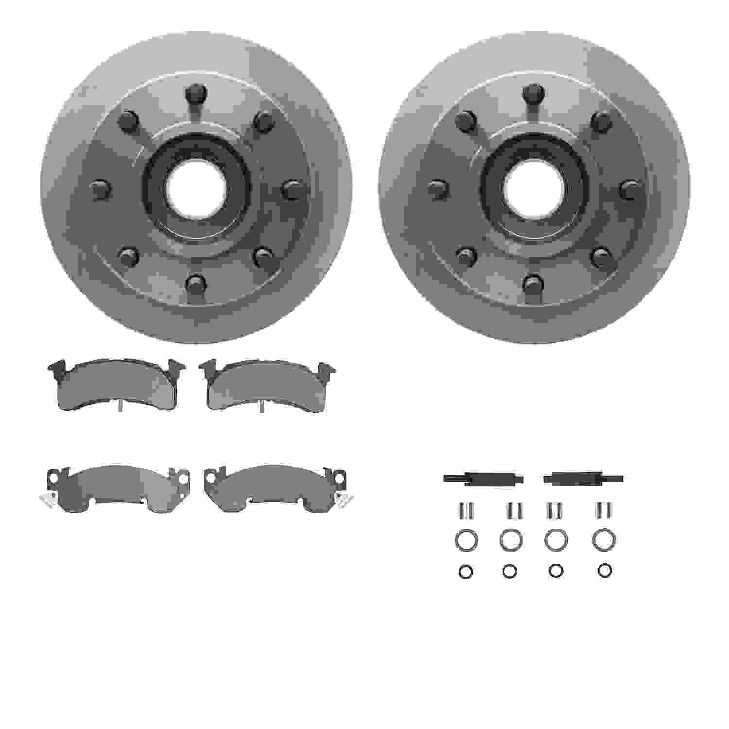 Dynamic Friction Company Disc Brake Kit 6512-48078