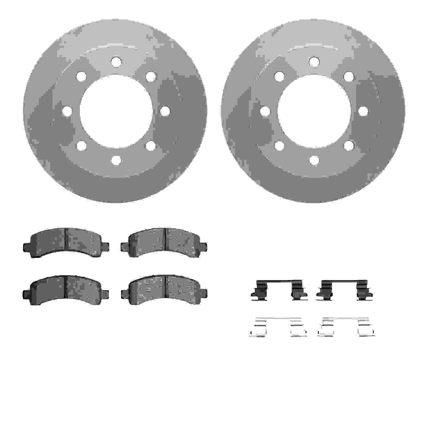 Dynamic Friction Company Disc Brake Kit 6512-48082