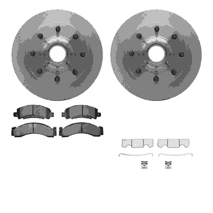 Dynamic Friction Company Disc Brake Kit 6512-48084