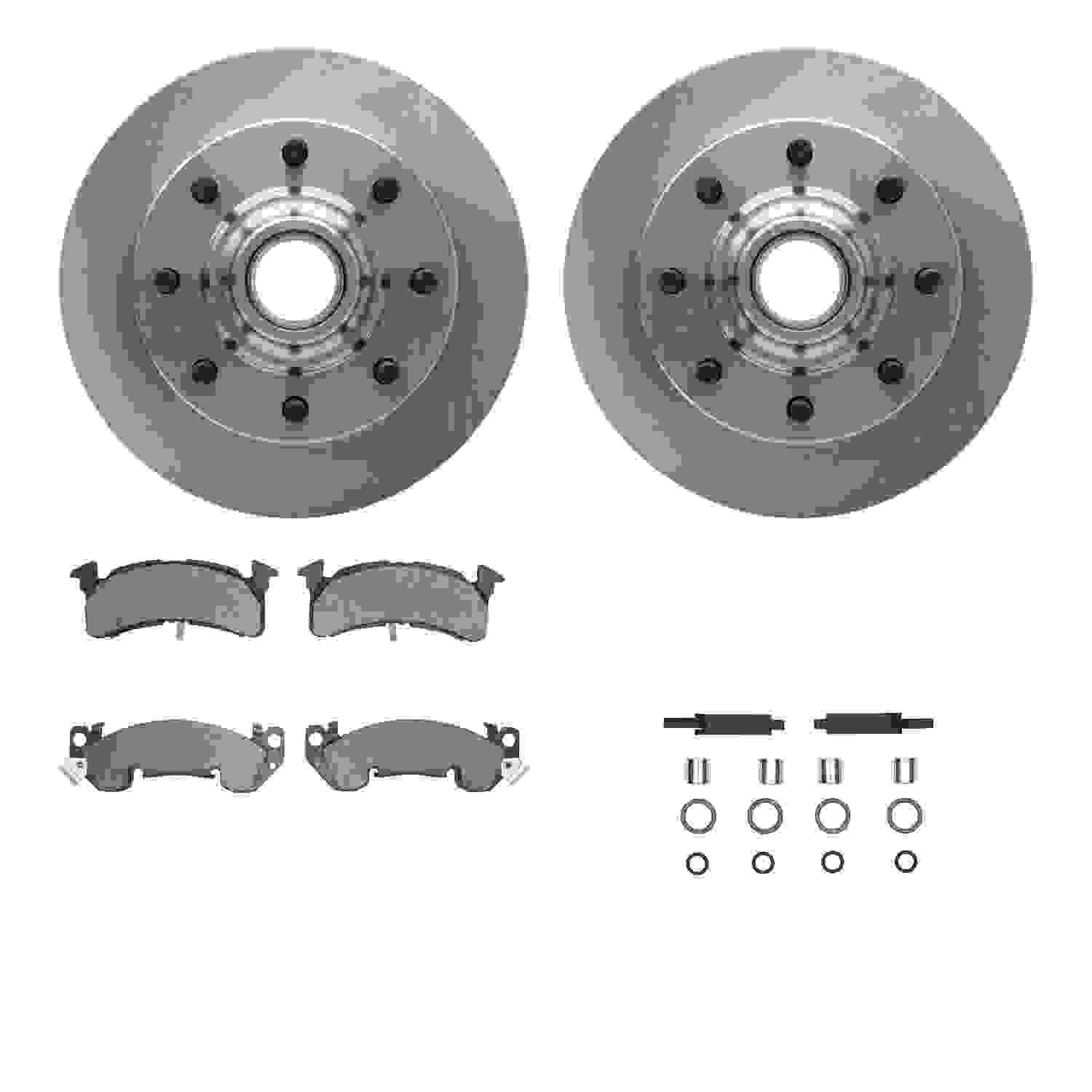 Dynamic Friction Company Disc Brake Kit 6512-48094