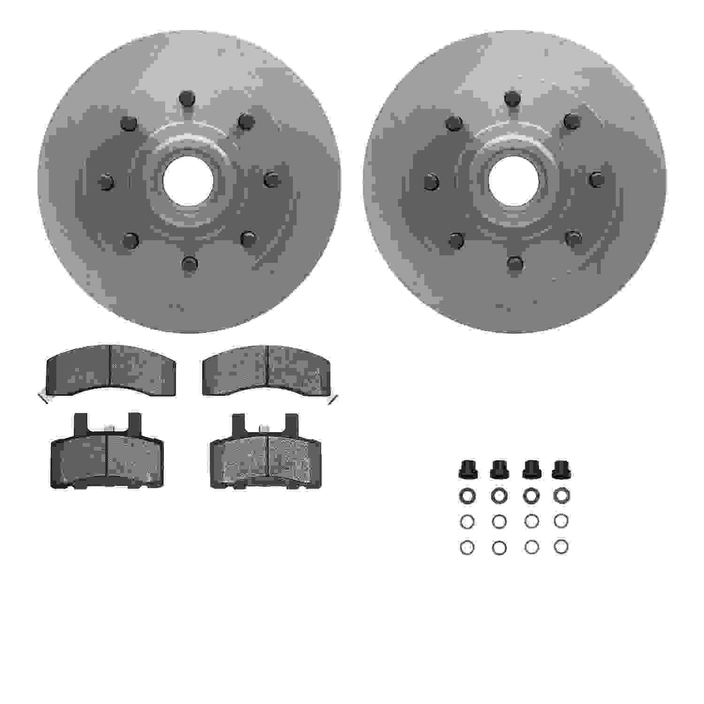Dynamic Friction Company Disc Brake Kit 6512-48141