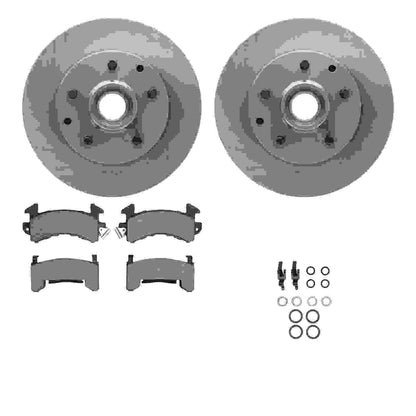 Dynamic Friction Company Disc Brake Kit 6512-48150