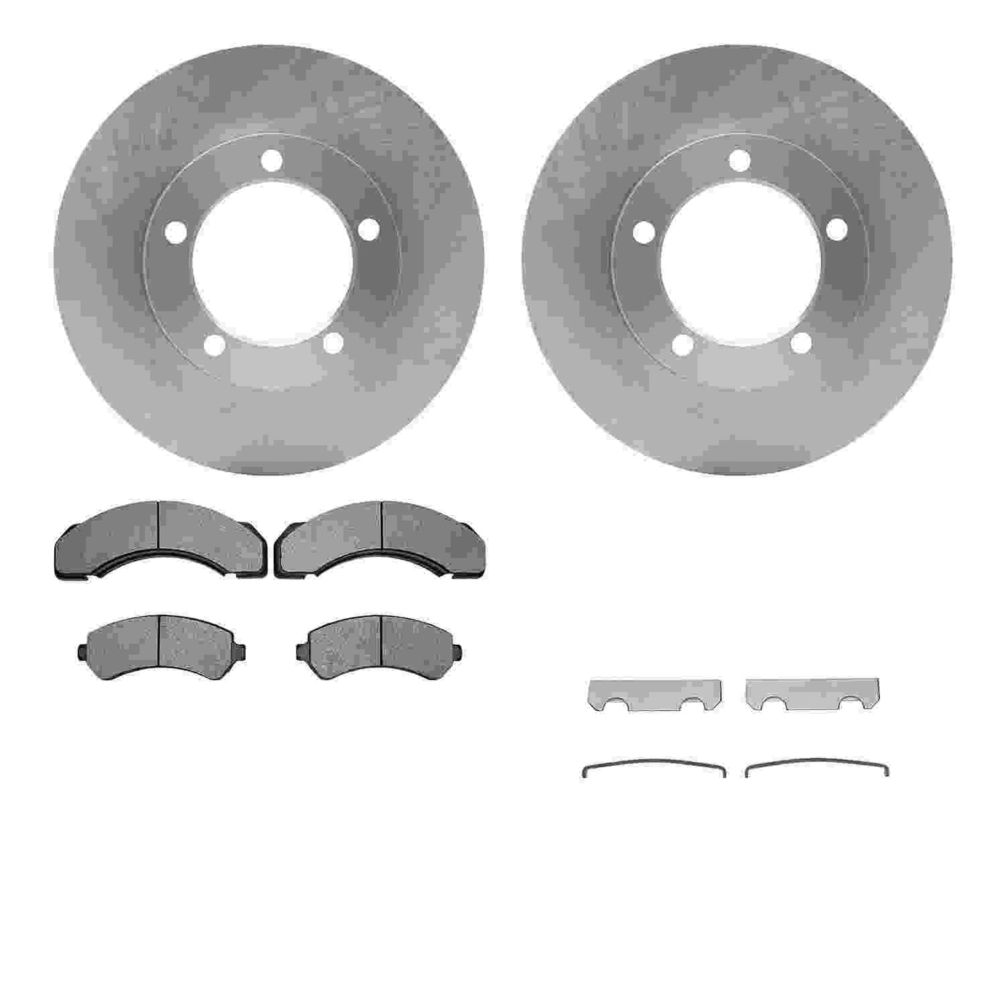 Dynamic Friction Company Disc Brake Kit 6512-48195