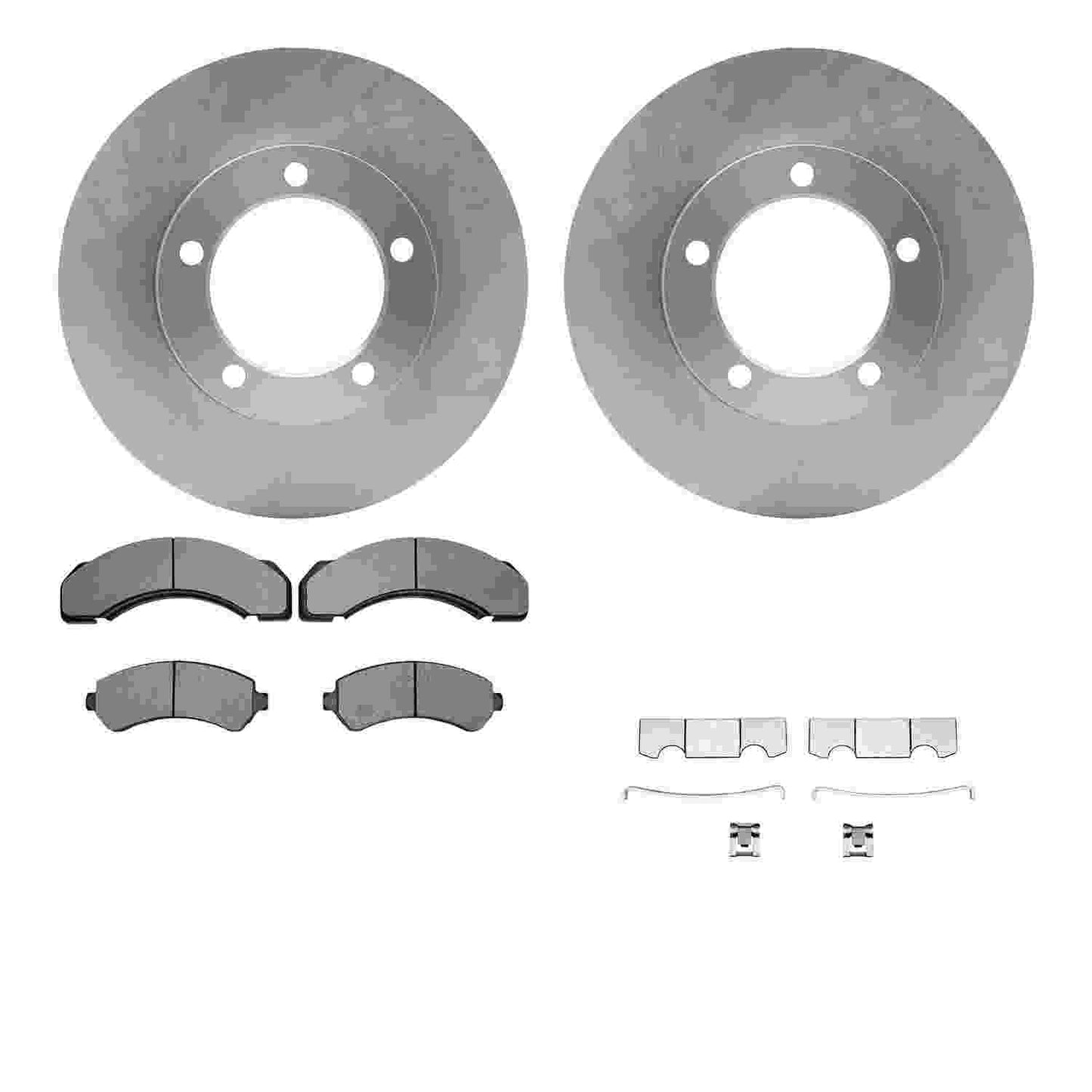 Dynamic Friction Company Disc Brake Kit 6512-48197