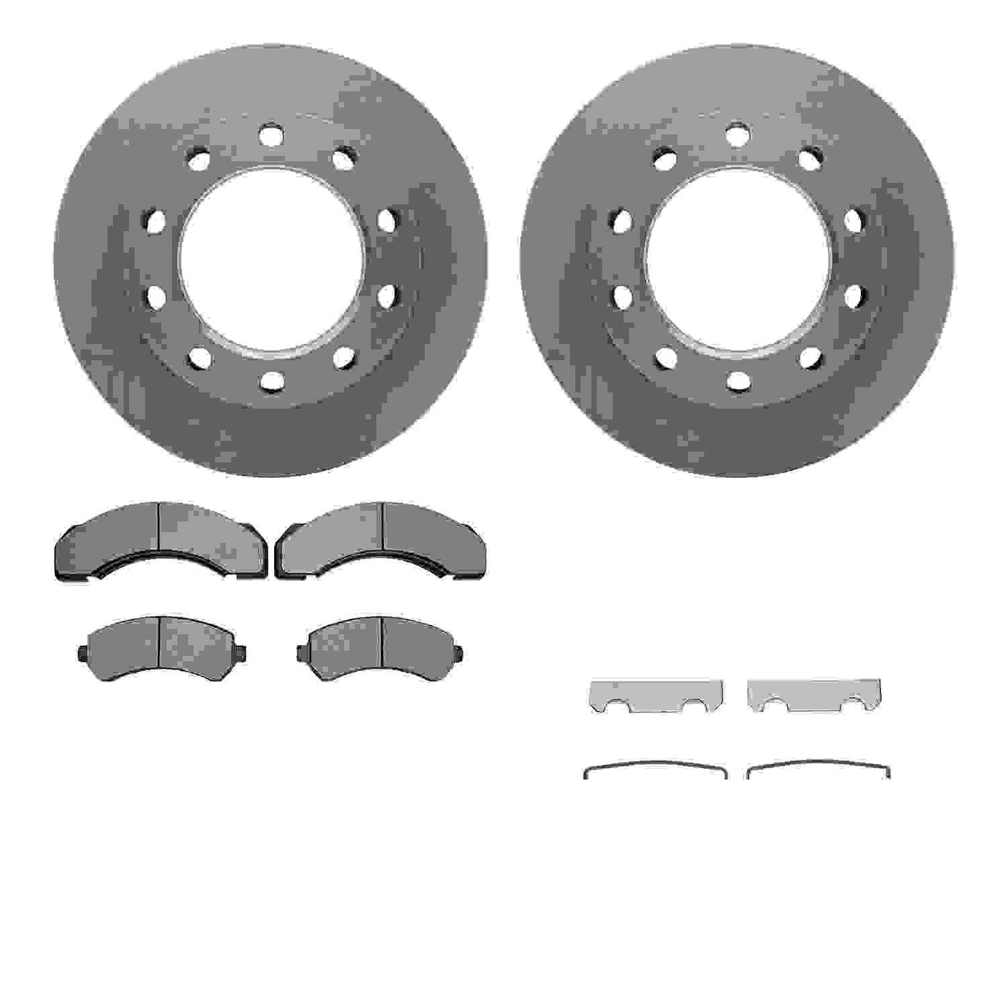 Dynamic Friction Company Disc Brake Kit 6512-48207
