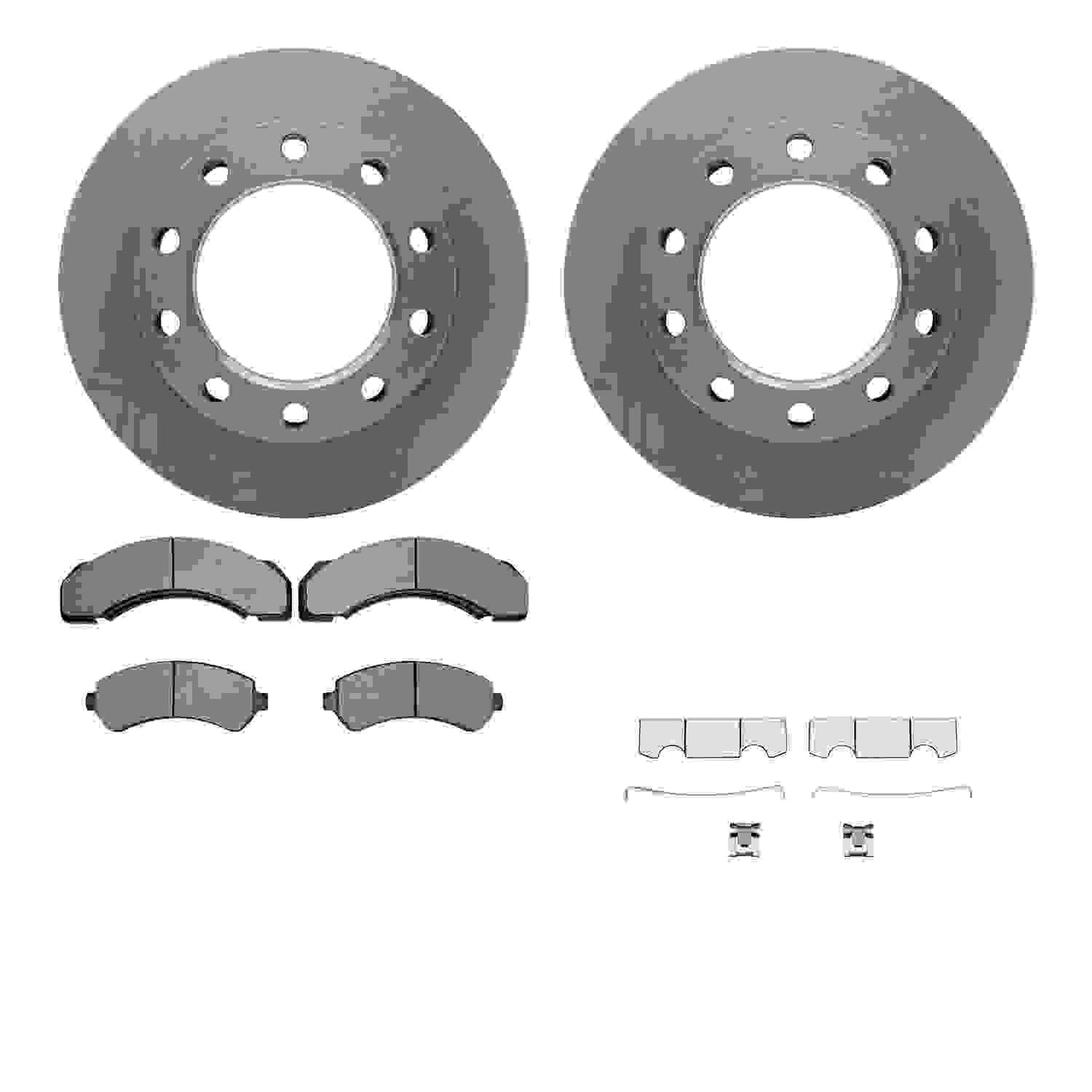 Dynamic Friction Company Disc Brake Kit 6512-48209