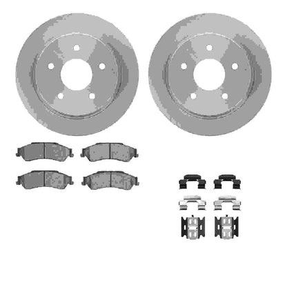 Dynamic Friction Company Disc Brake Kit 6512-48231