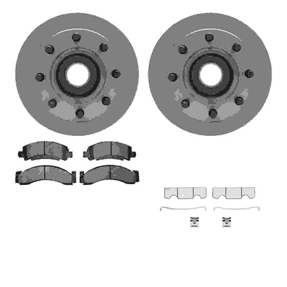 Dynamic Friction Company Disc Brake Kit 6512-48234
