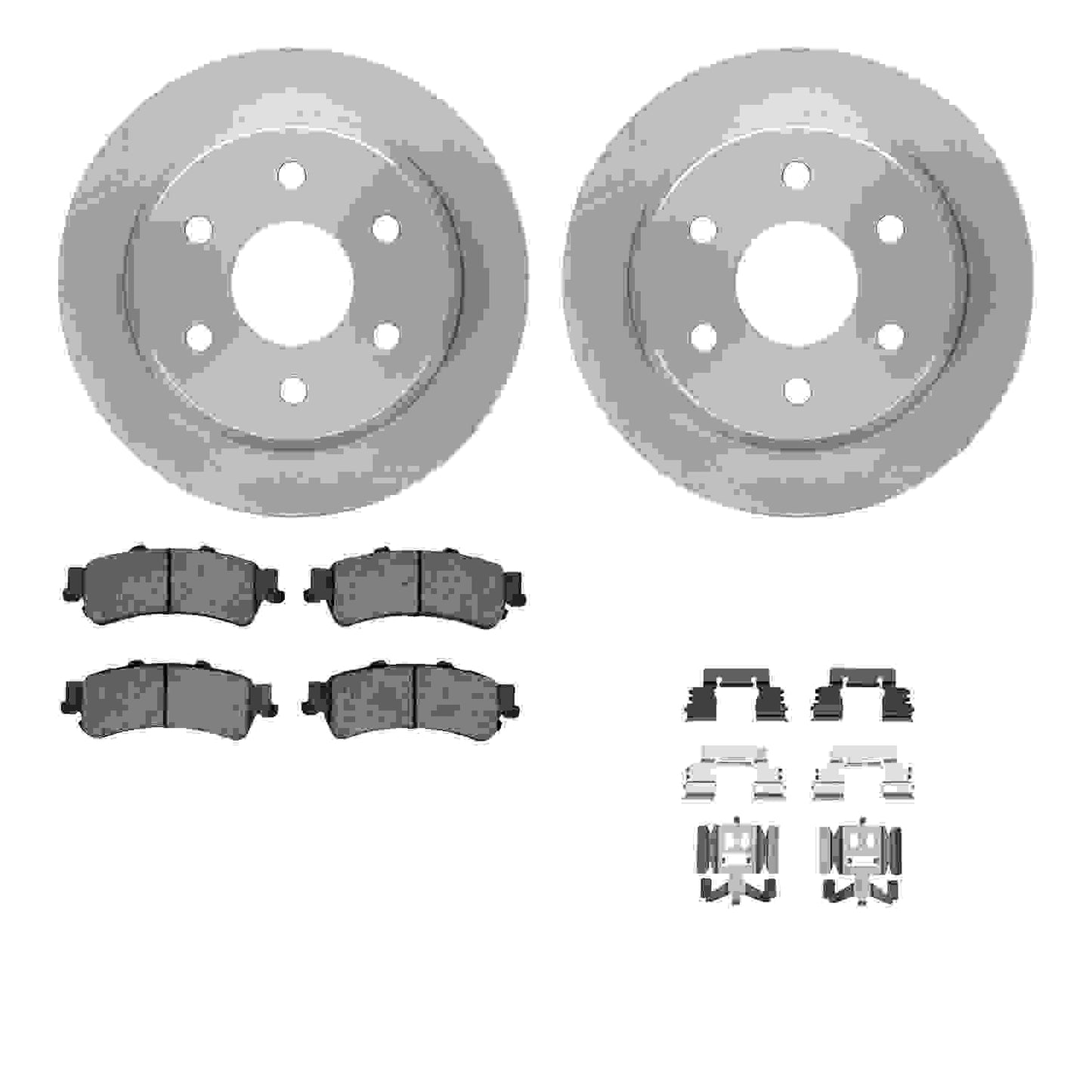 Dynamic Friction Company Disc Brake Kit 6512-48247