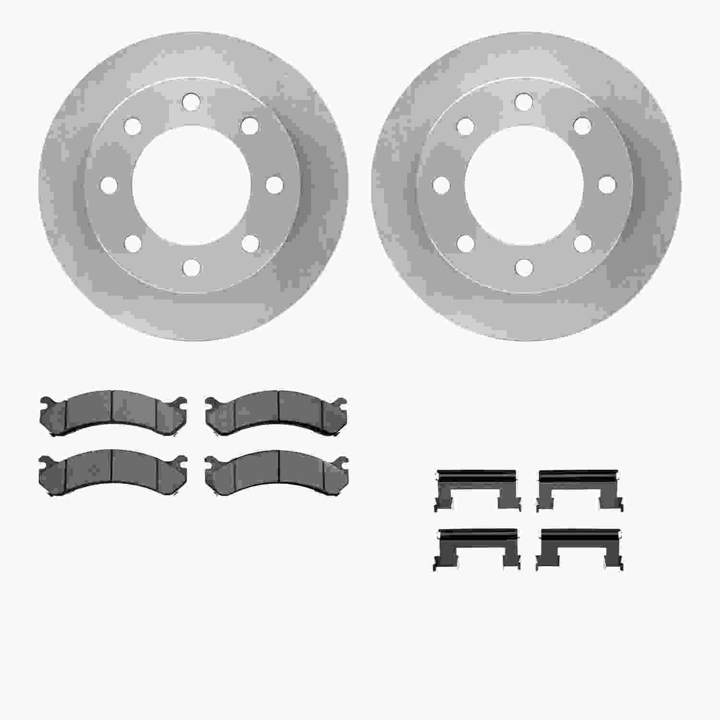 Dynamic Friction Company Disc Brake Kit 6512-48252