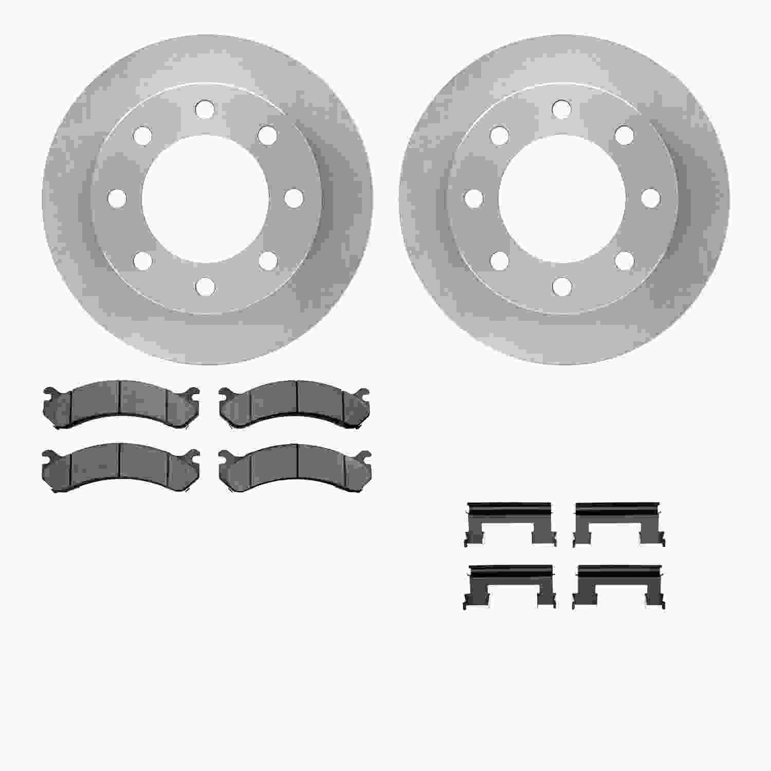 Dynamic Friction Company Disc Brake Kit 6512-48253